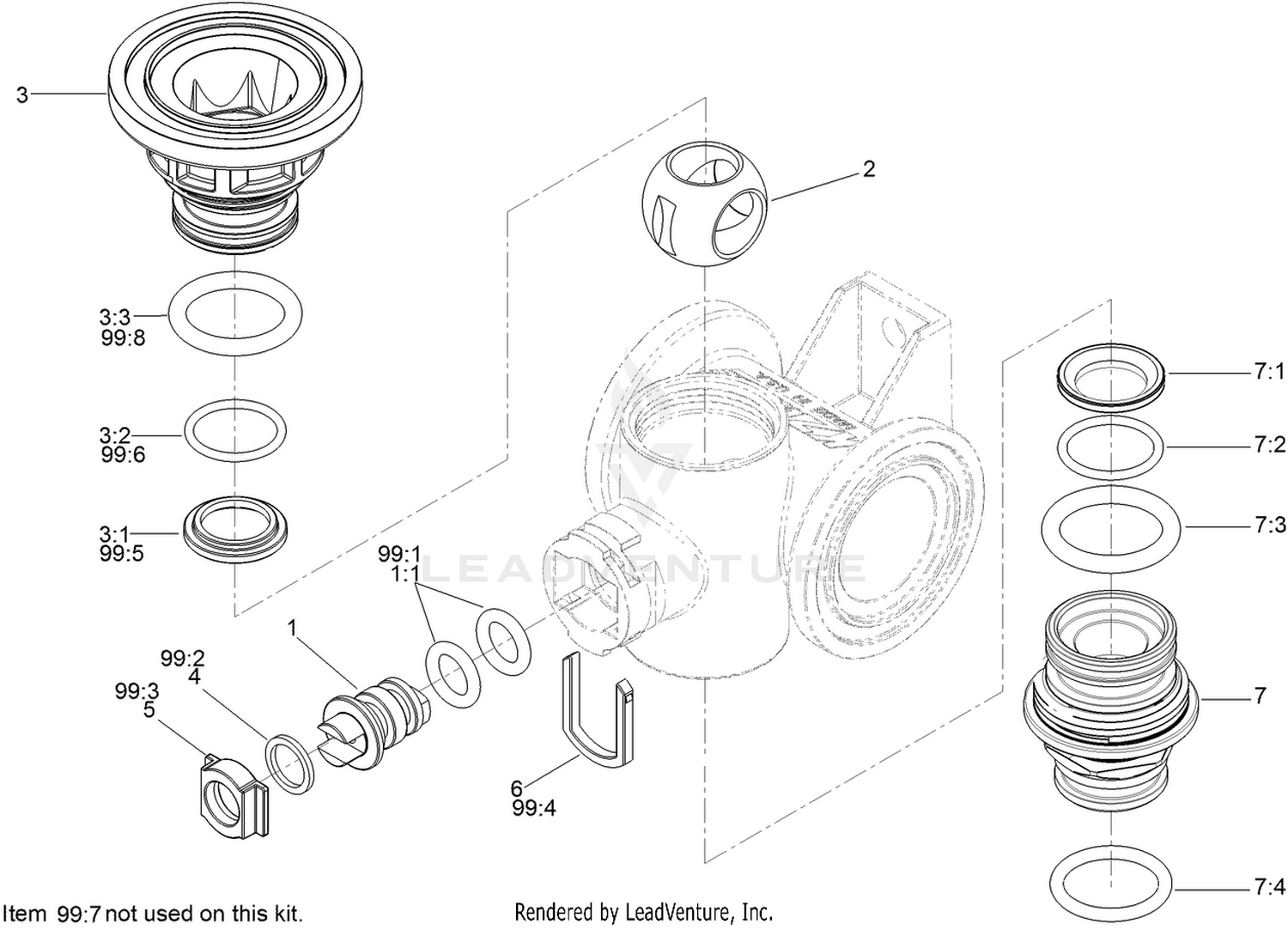Manifold Valve Kit No. 131-7256