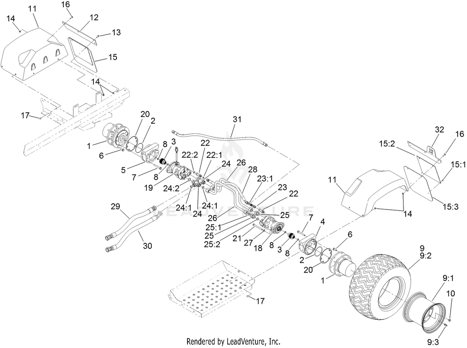 Rear Drive Assembly