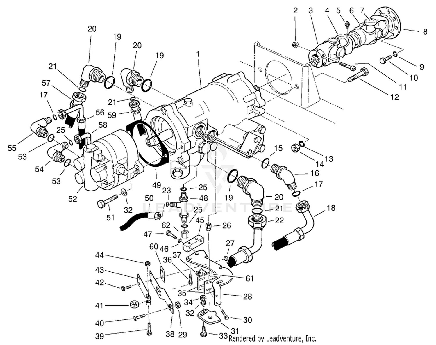 Variable Displacement Pump Installation