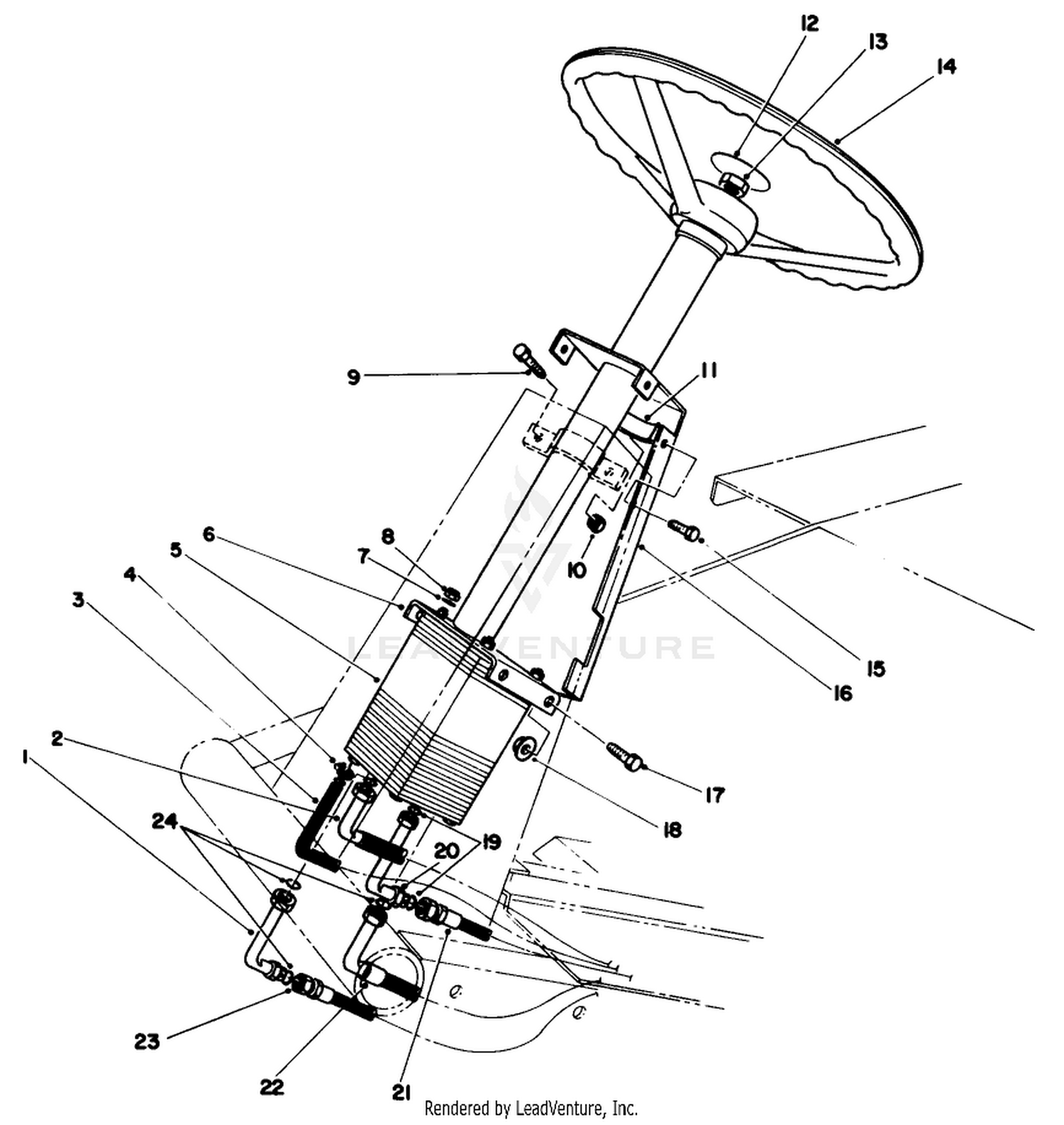 Power Steering Assembly