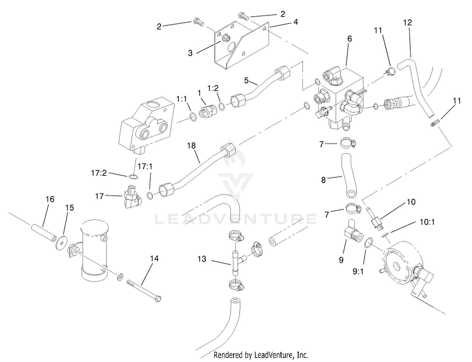 Counterbalance Manifold Installation Assembly