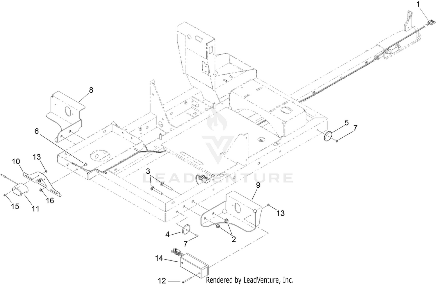 Tail Light and Reflector Assembly