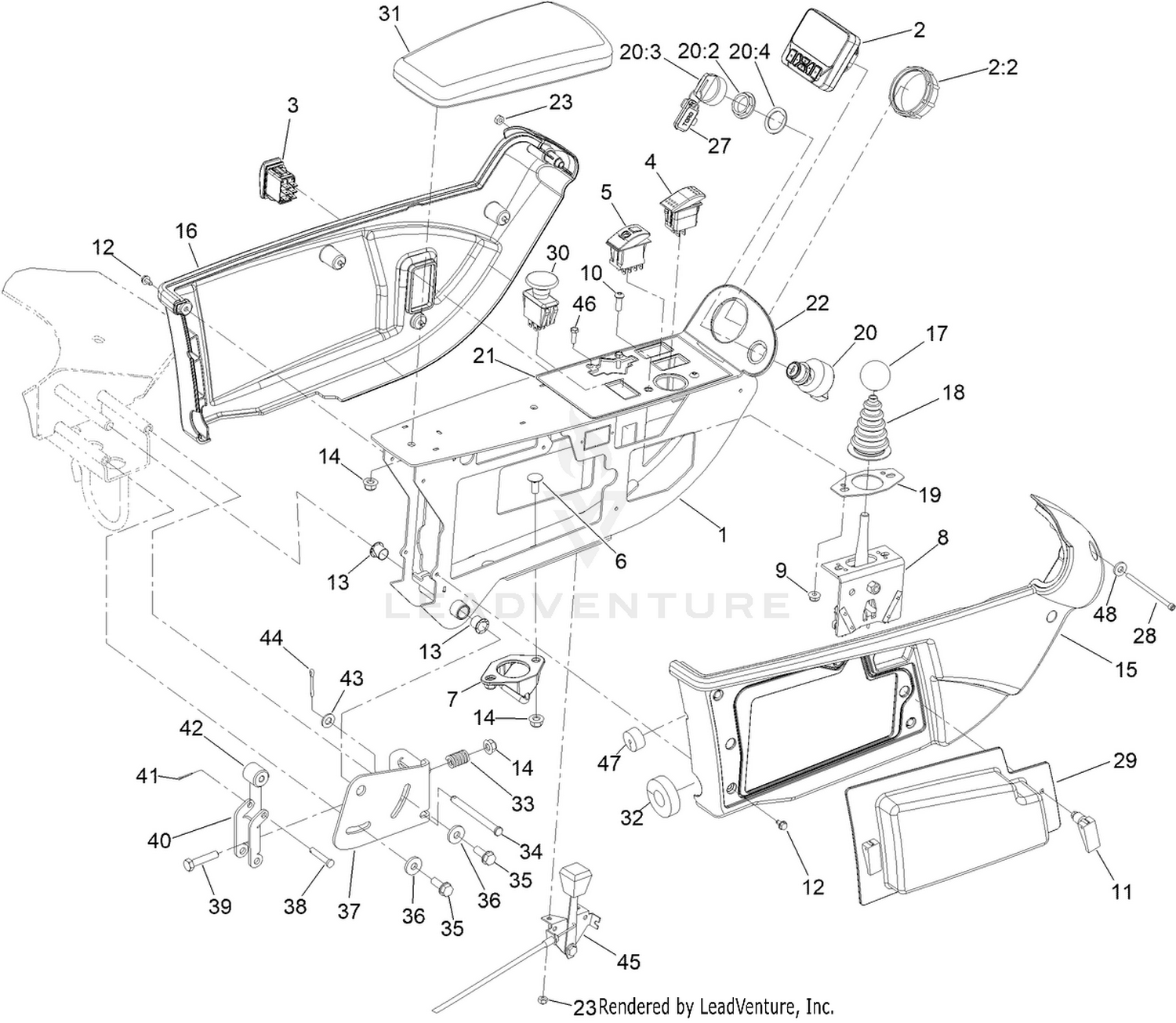 Control Console Assembly