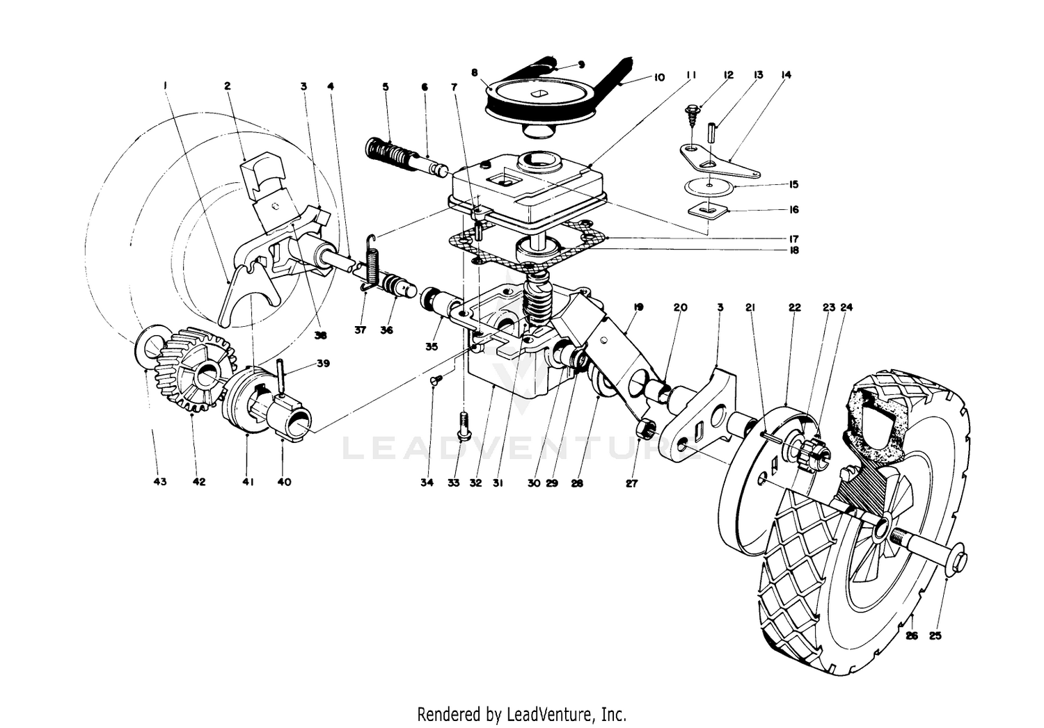 Gear Case Assembly