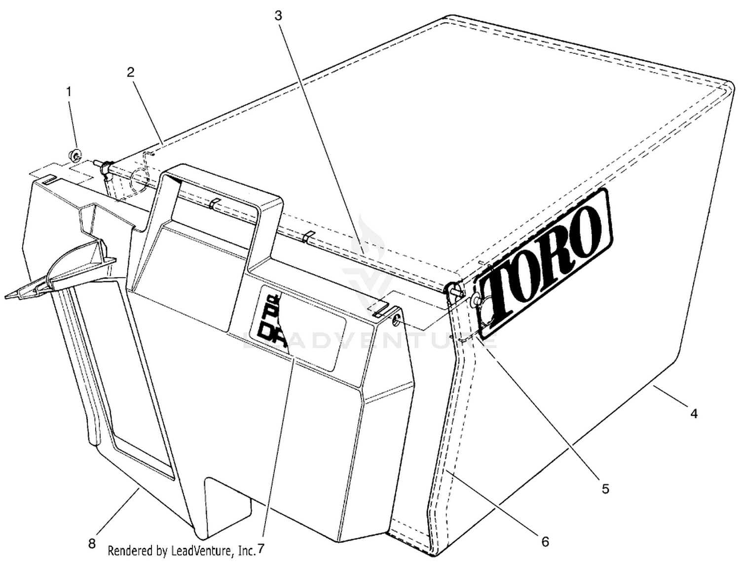 Bag Assembly Part No. 11-0189