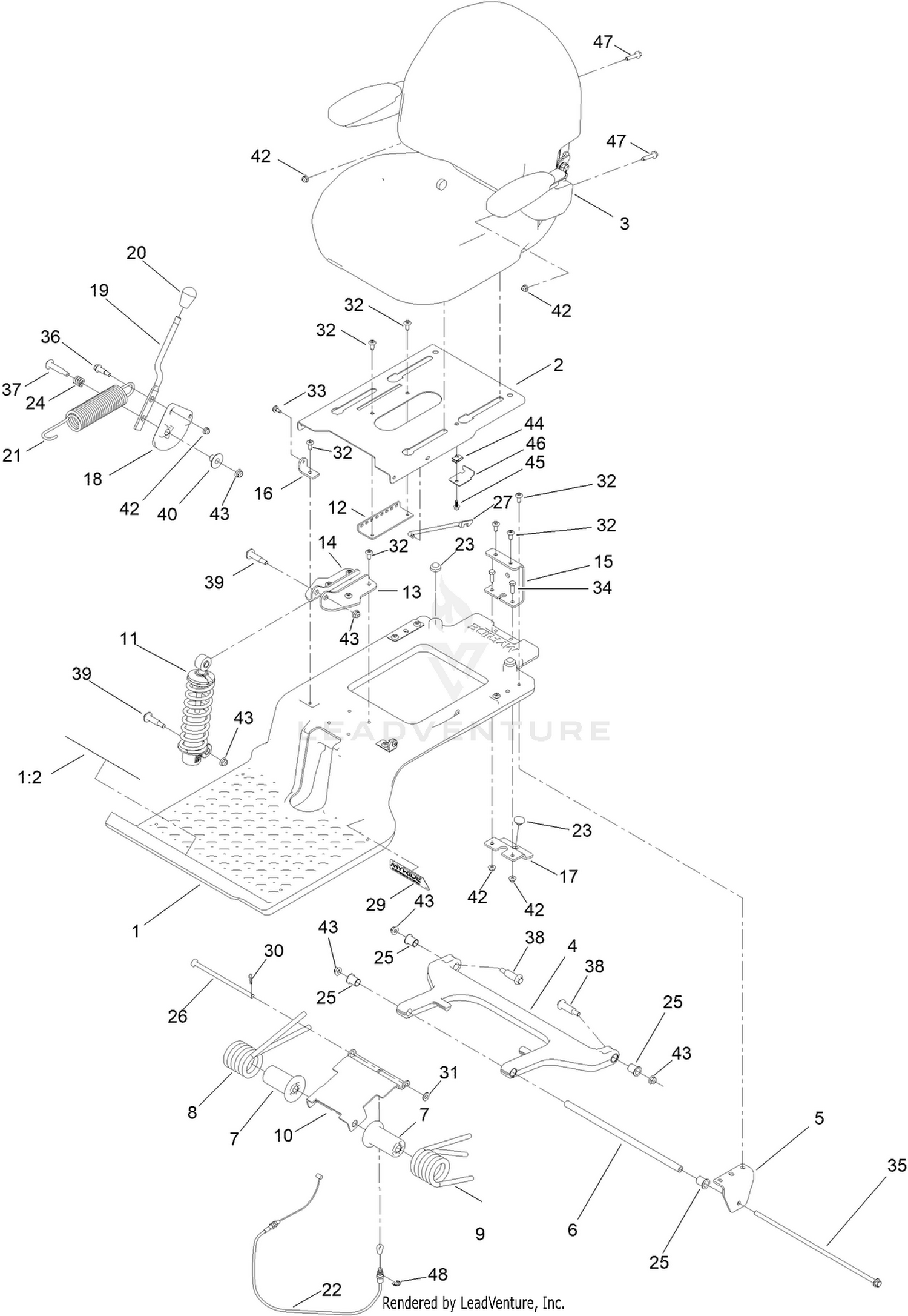 Seat Pan Assembly
