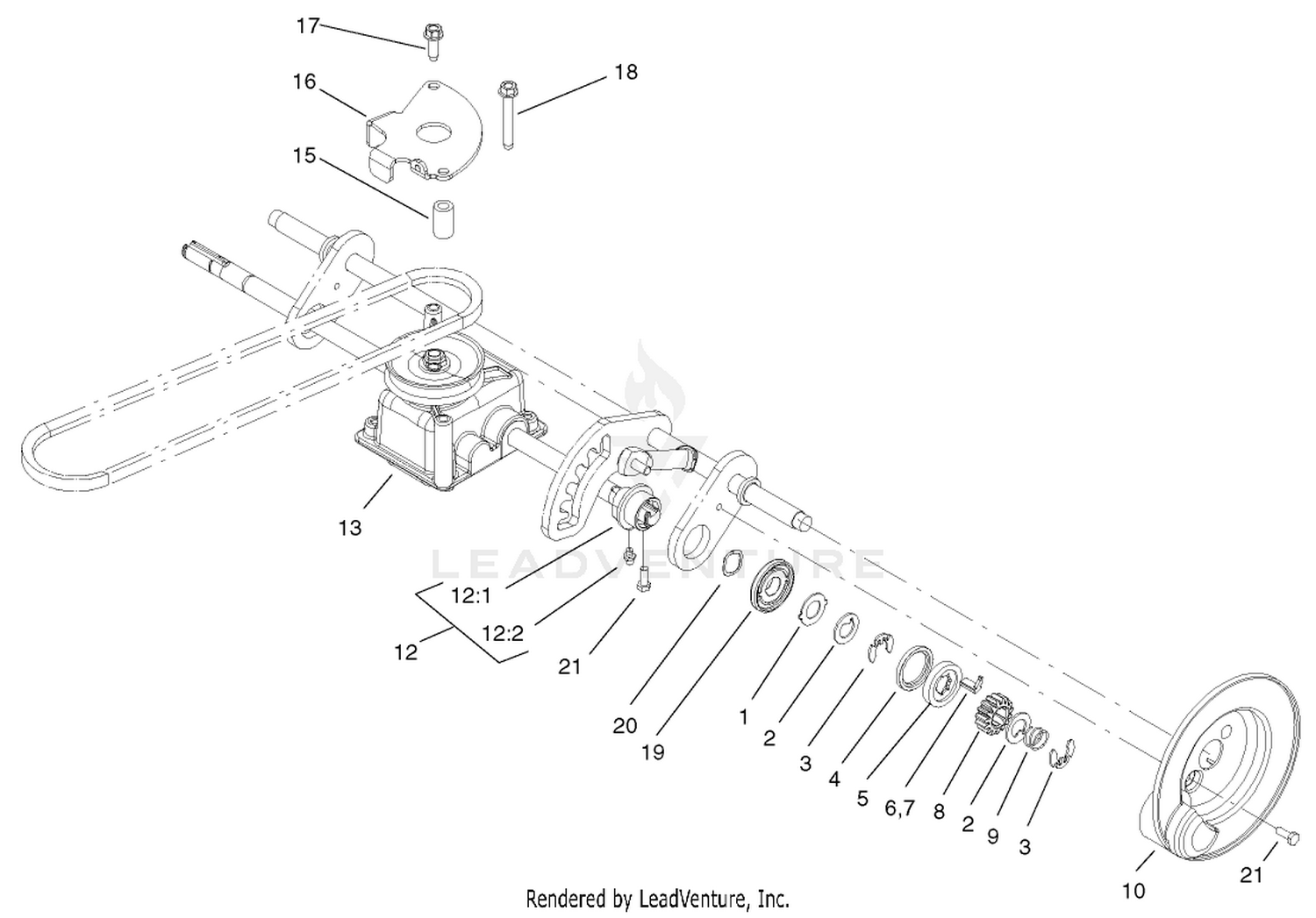 Gearcase And Drive Assembly