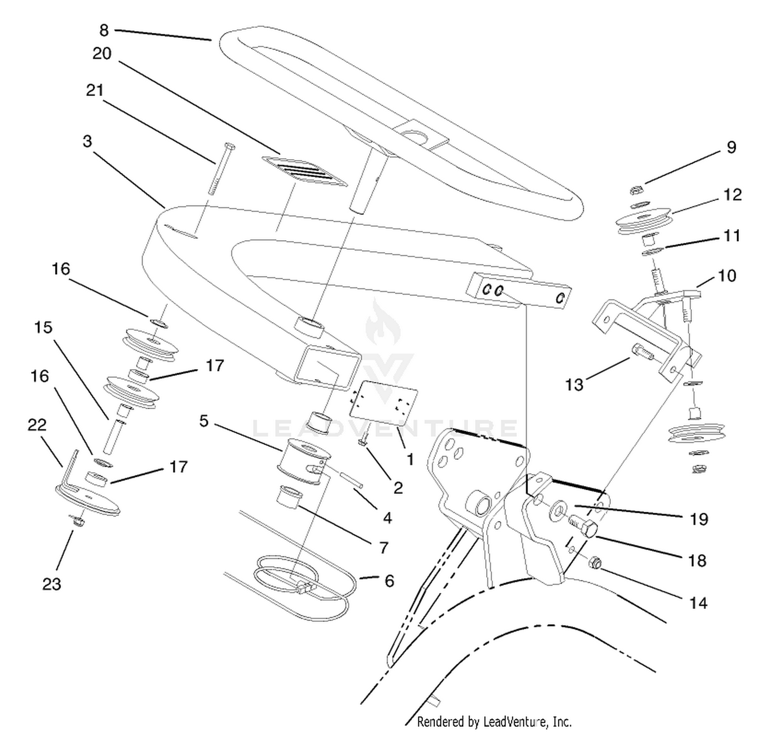 Steering Arm Assembly