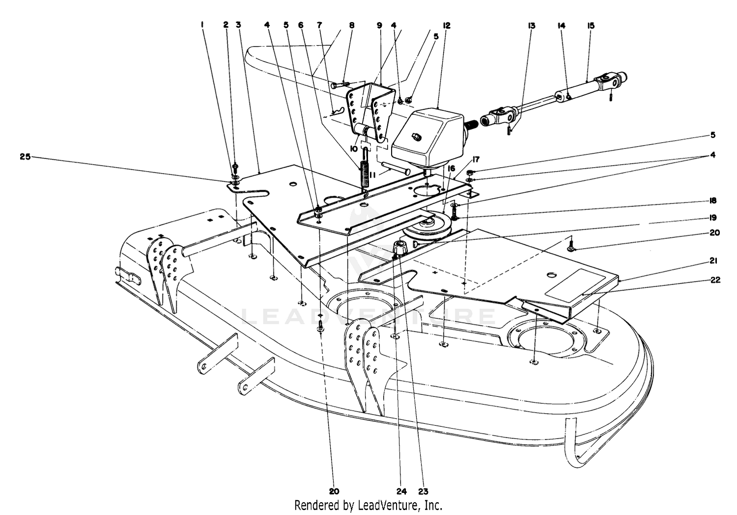 Deck Covers And Gear Box