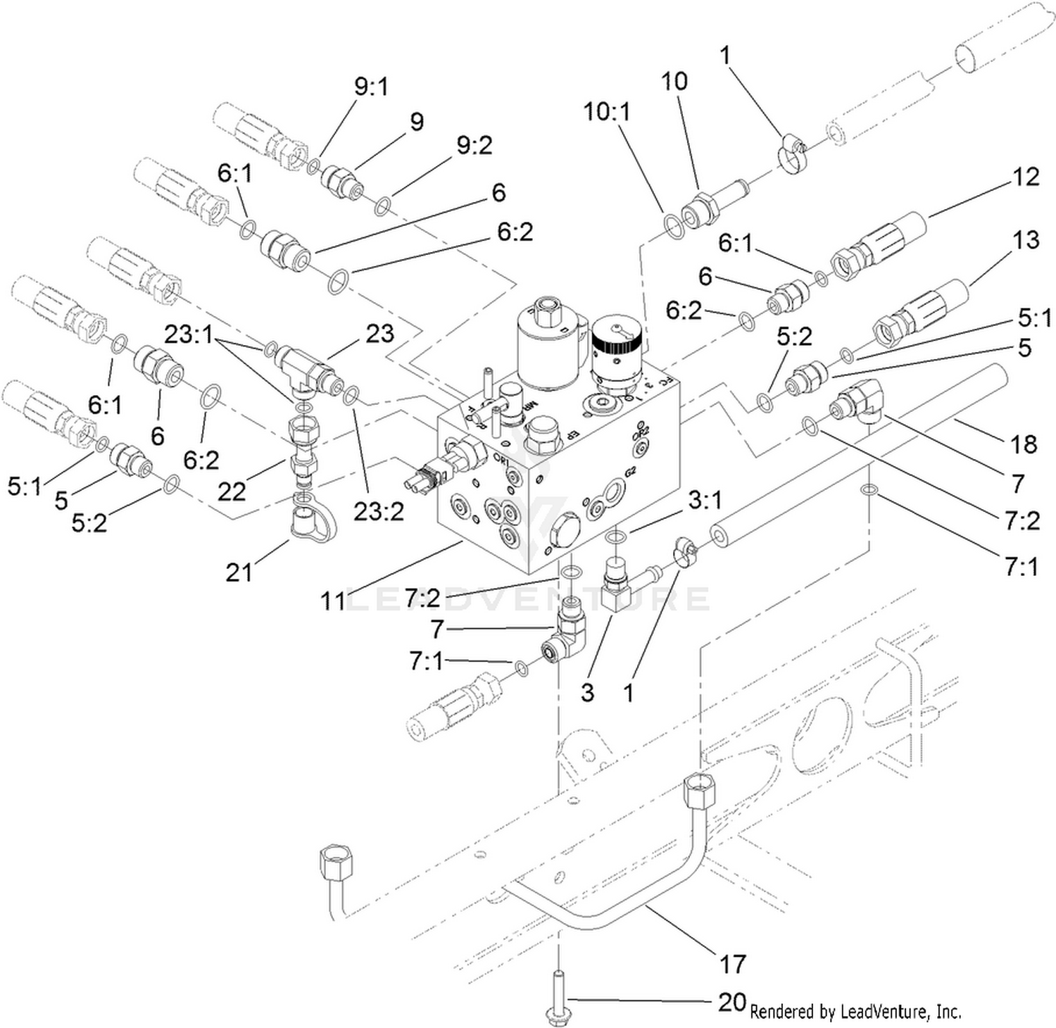 Manifold Block Assembly