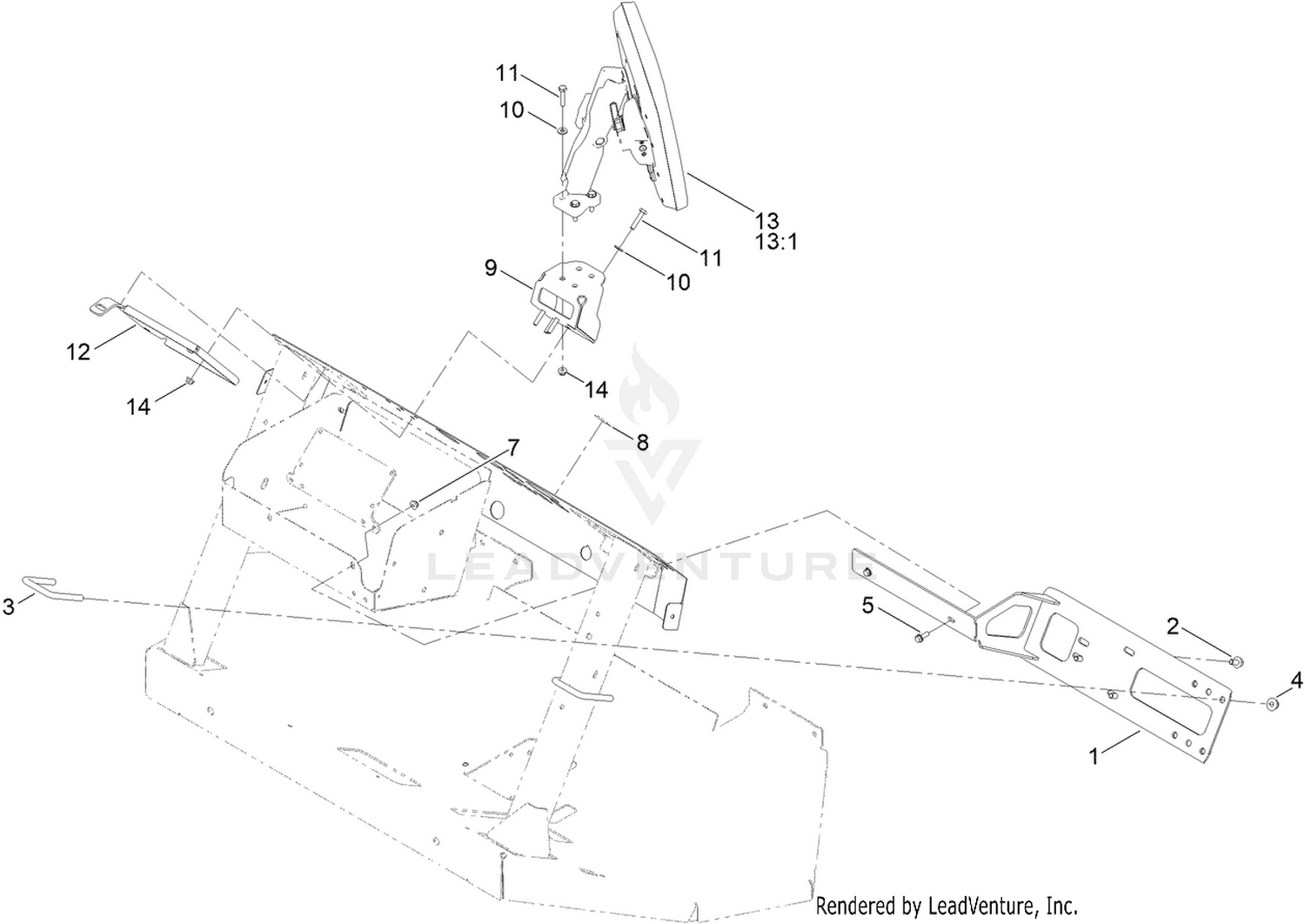 Control Console and Manifold Mount Assembly
