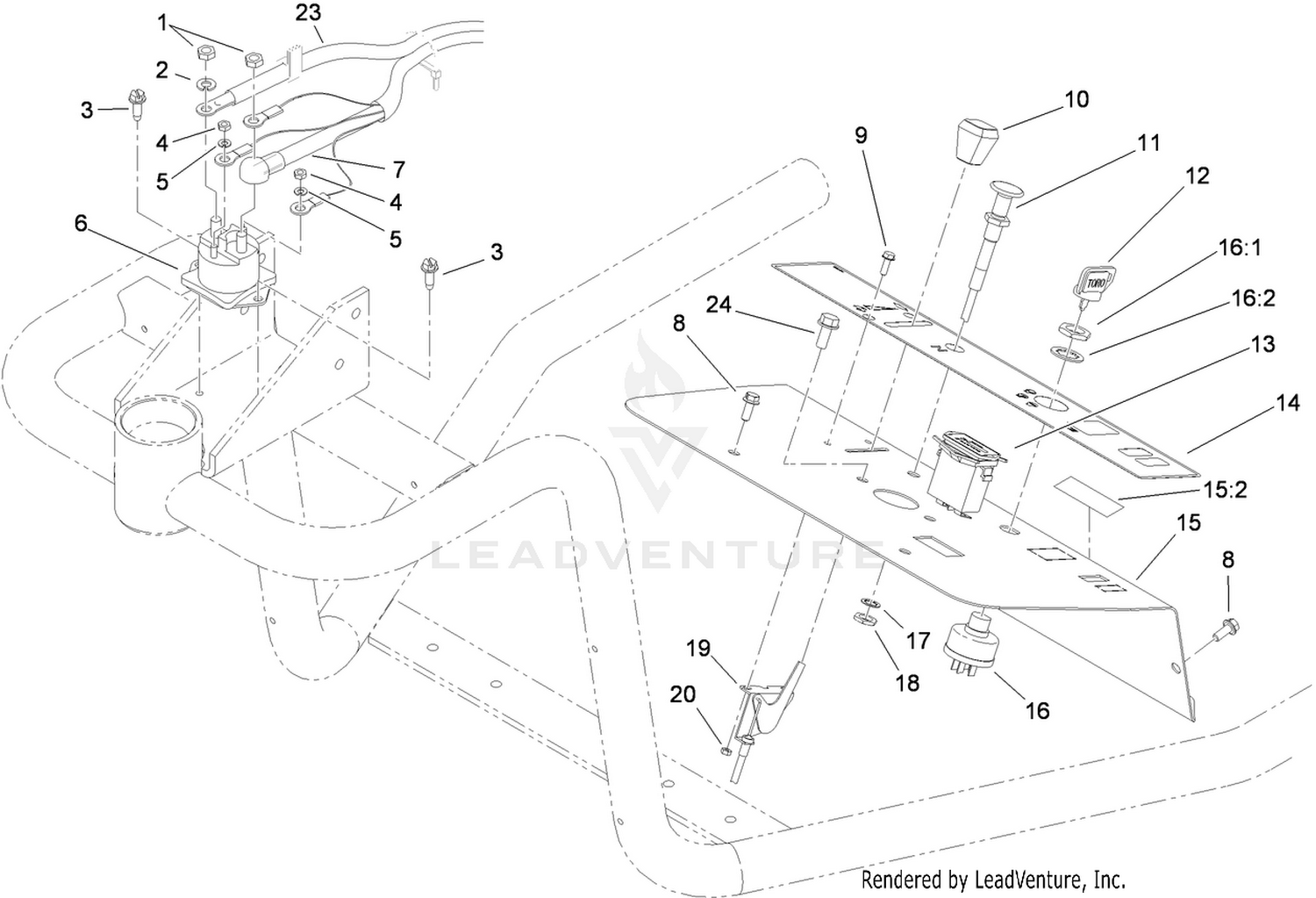 Dash Panel Assembly