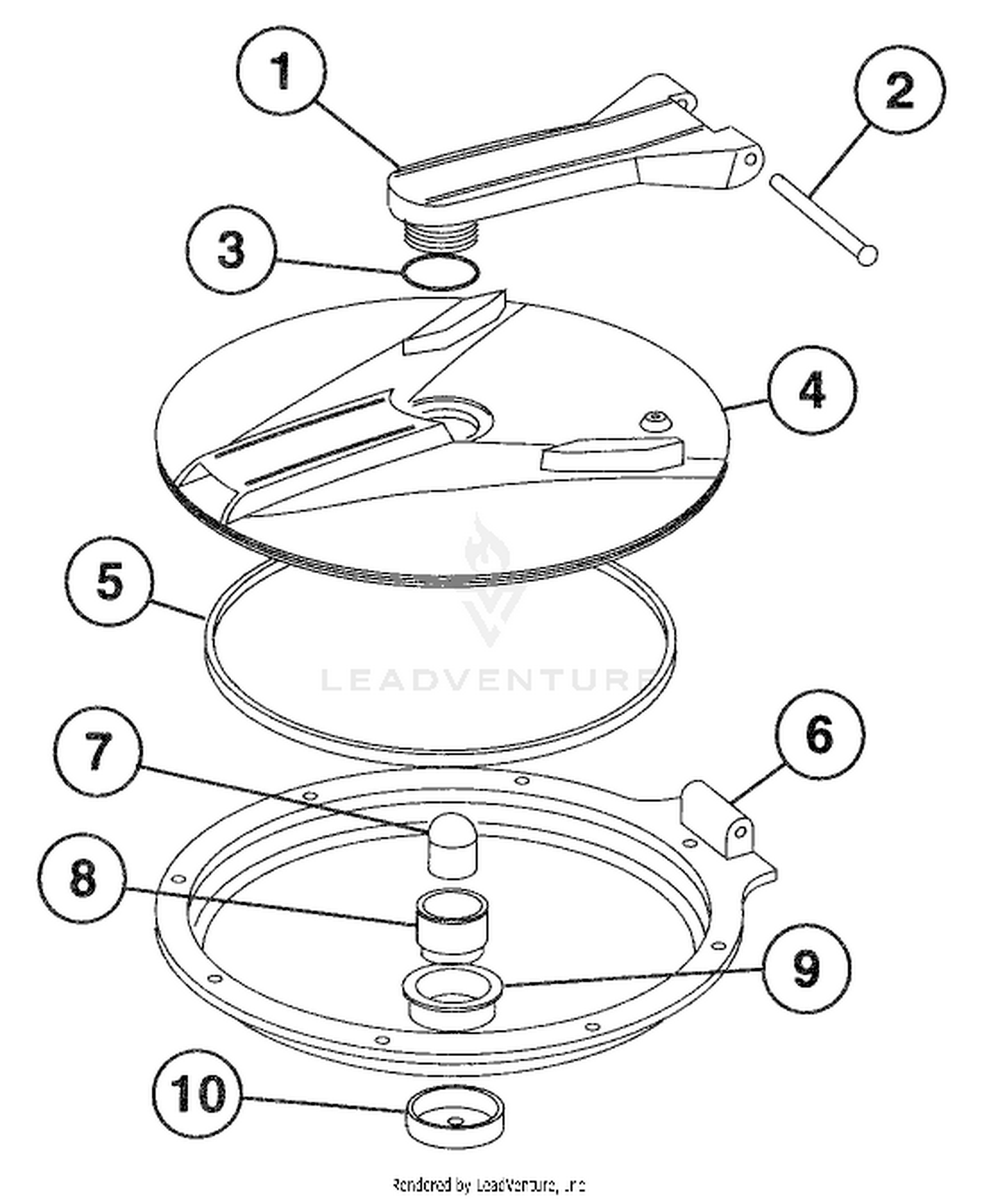 Tank Lid Assembly (94-7088)