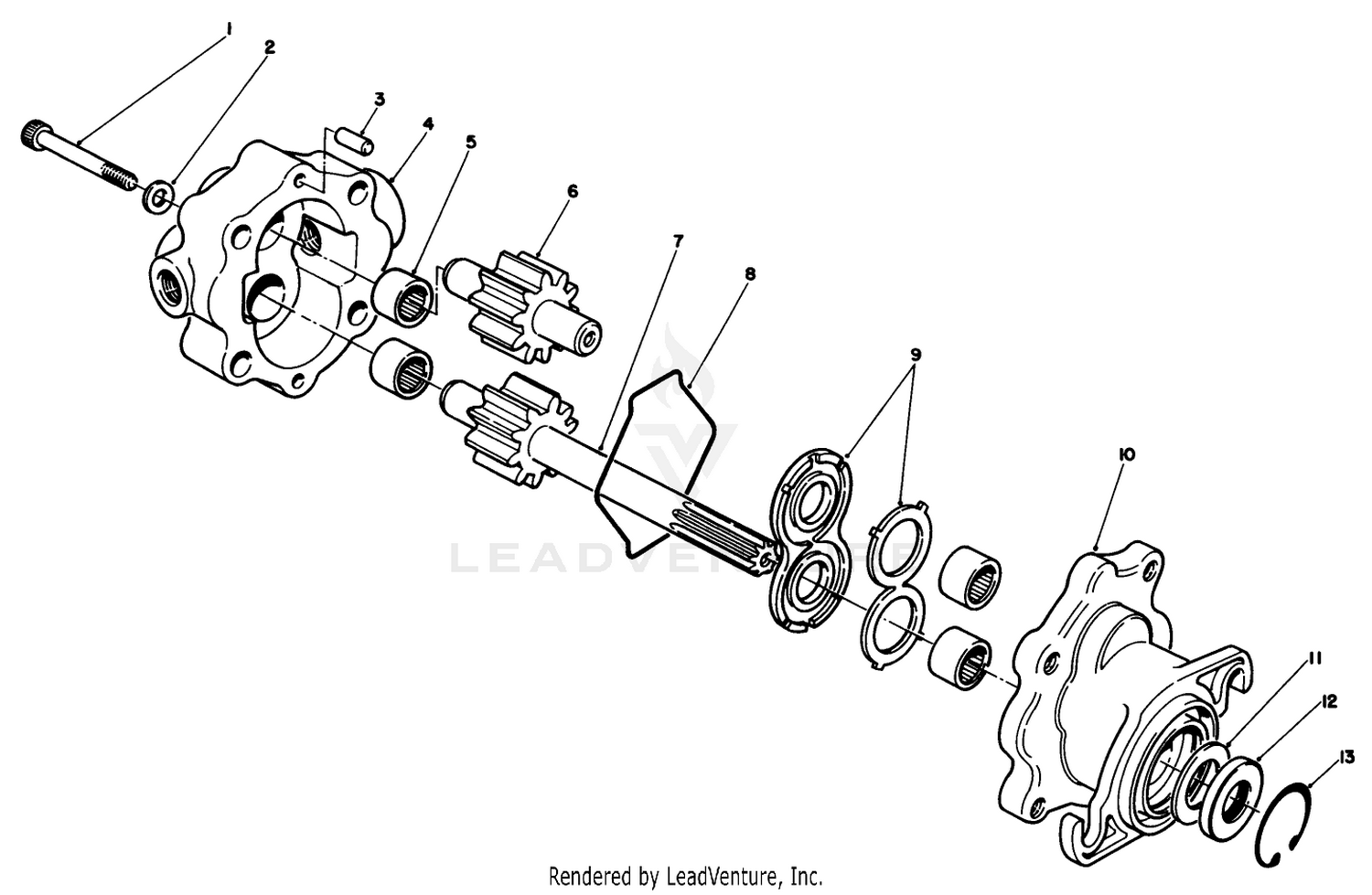 Reel Motor Assembly No. 75-1400