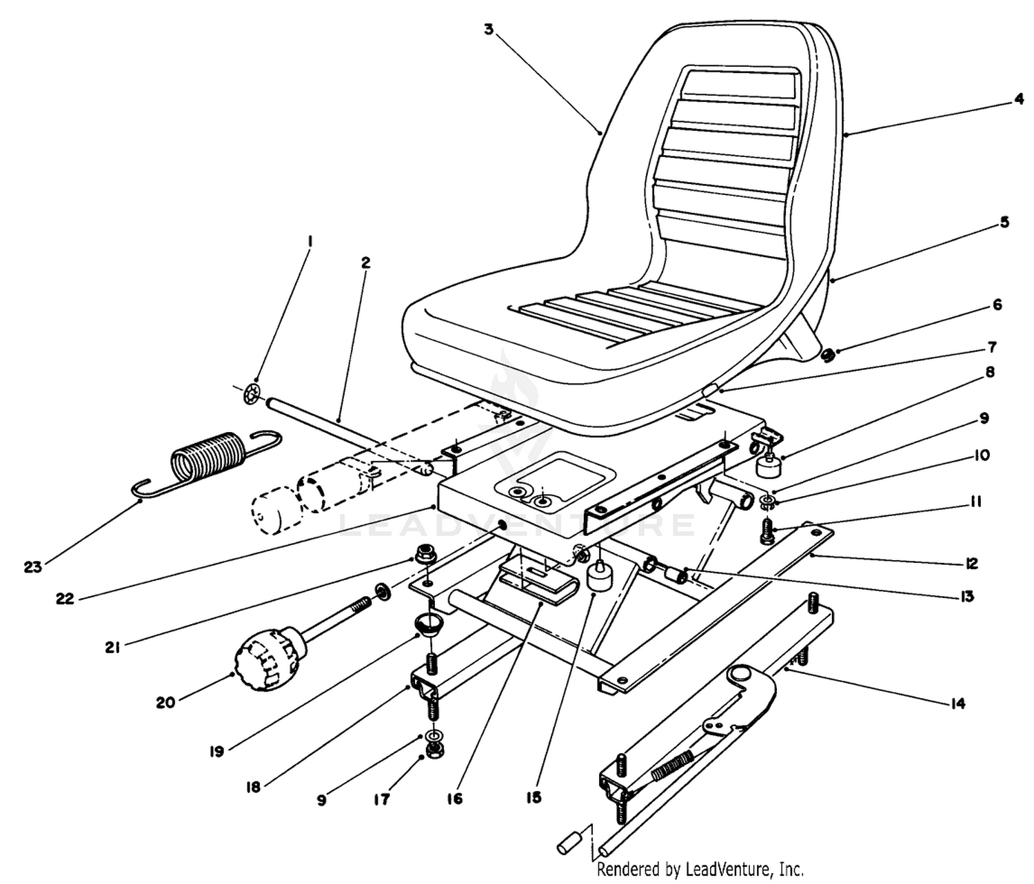 Deluxe Seat Kit Model No. 30772