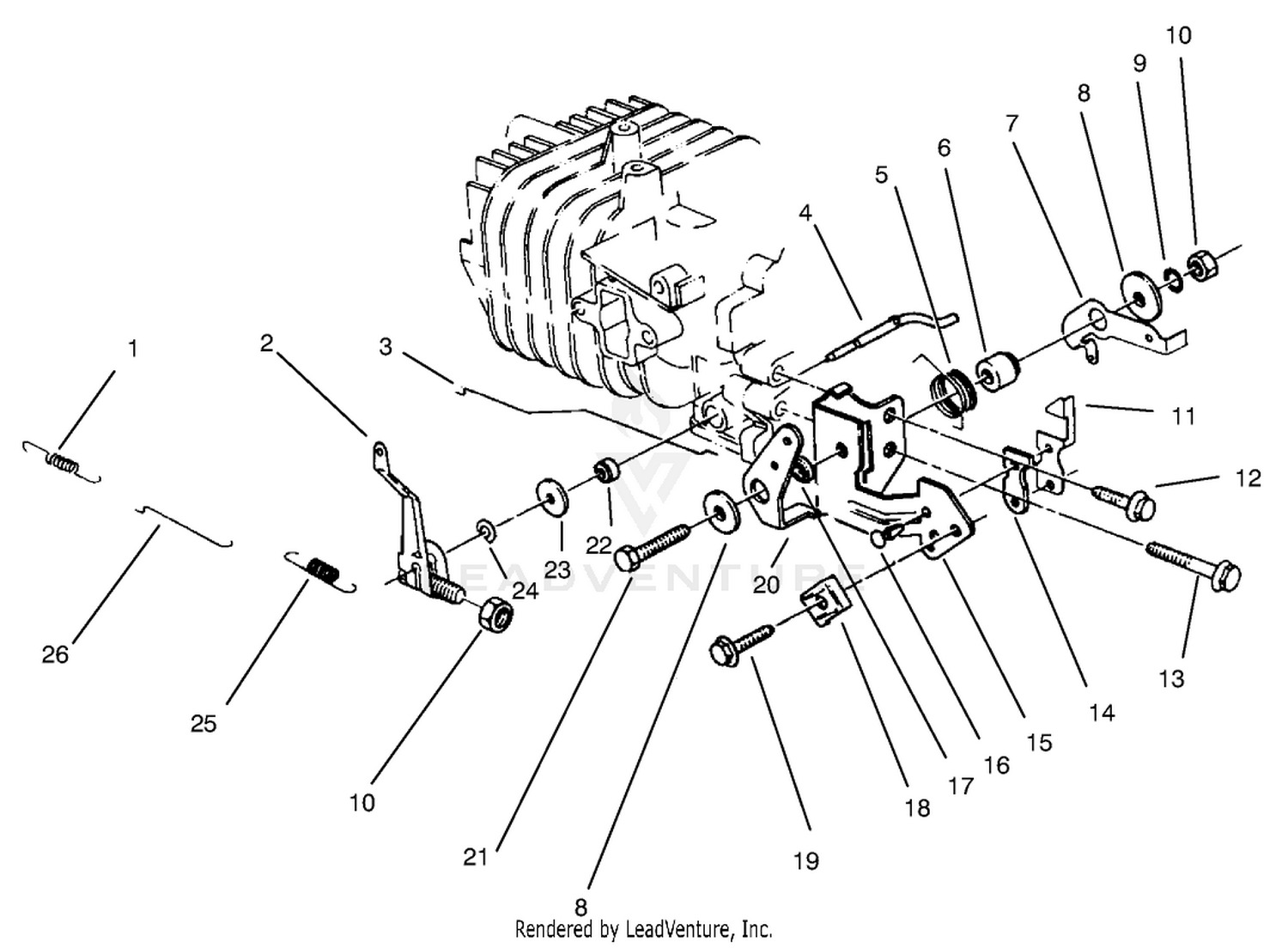 Governor Assembly (model No. 47ps5-7)(model No. 22045b)(model No. 47pt6-7)(model No. 22045)