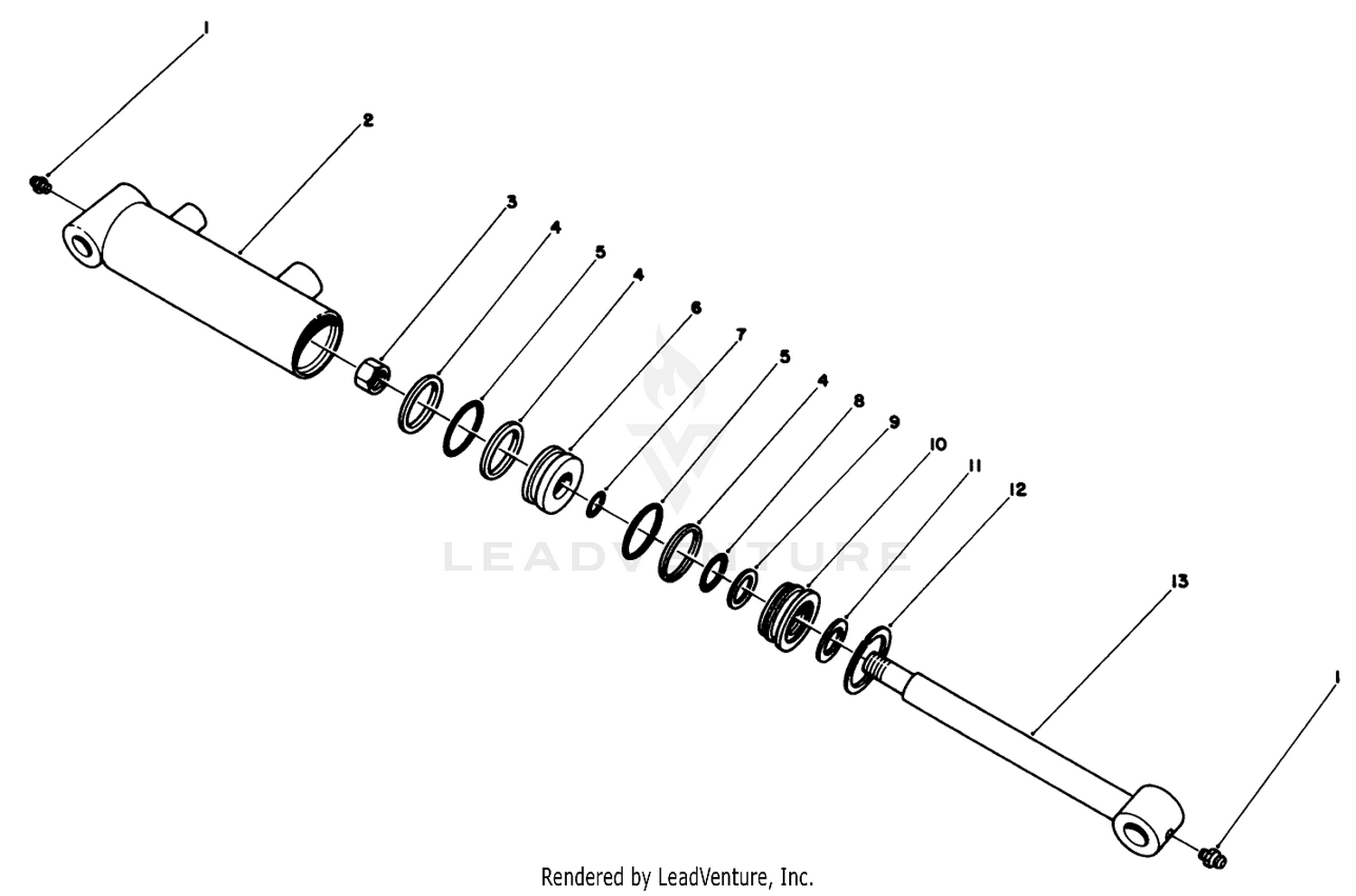 Hydralic Cylinder No. 63-0040