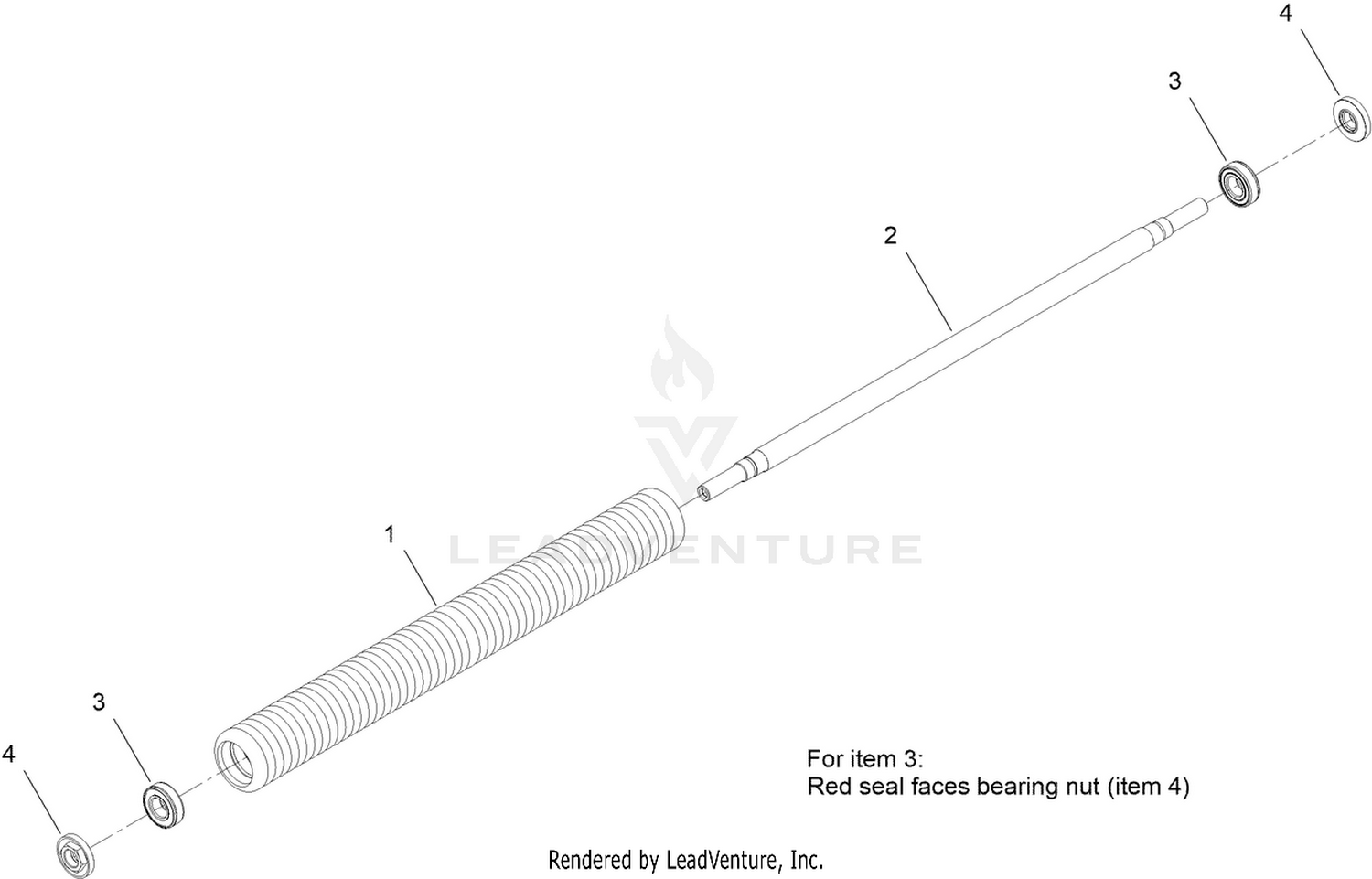 Paspalum Roller Assembly