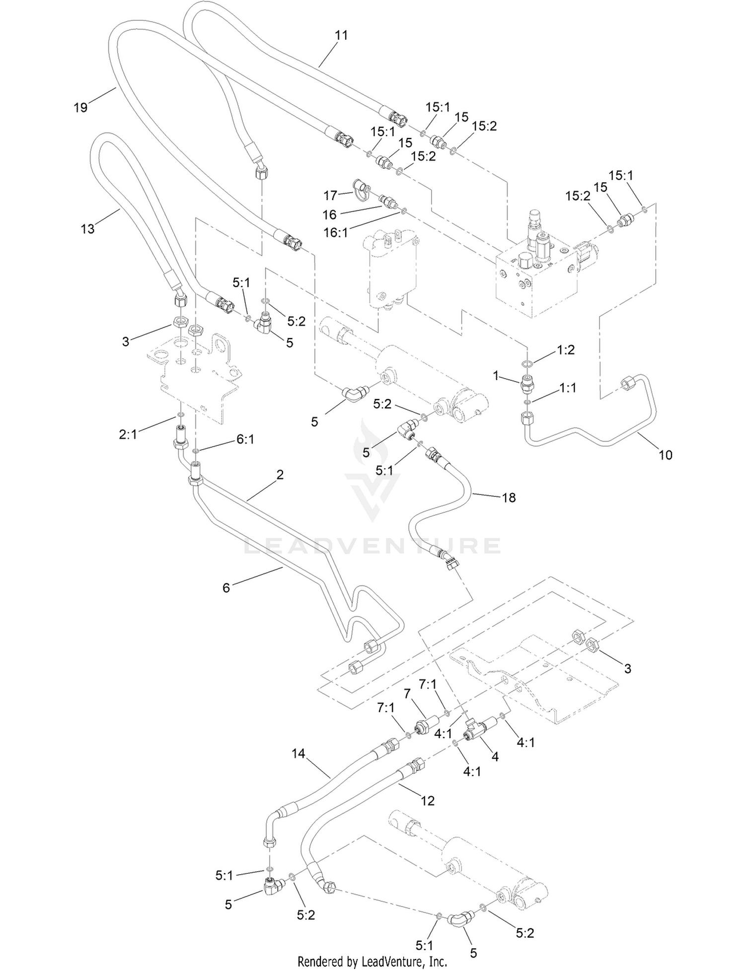 Sidewinder Hydraulic Assembly
