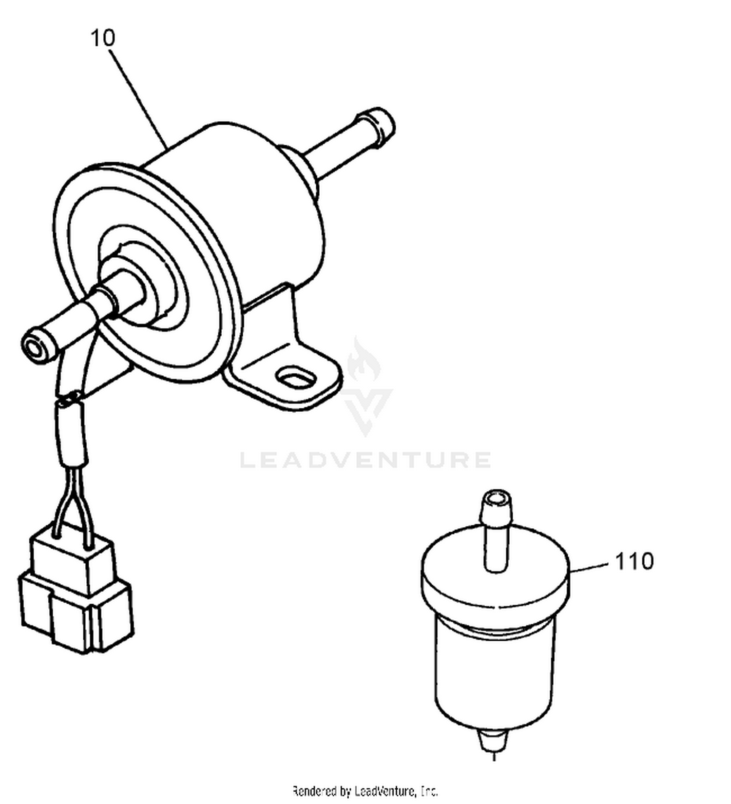 Fuel Filter and Fuel Pump
