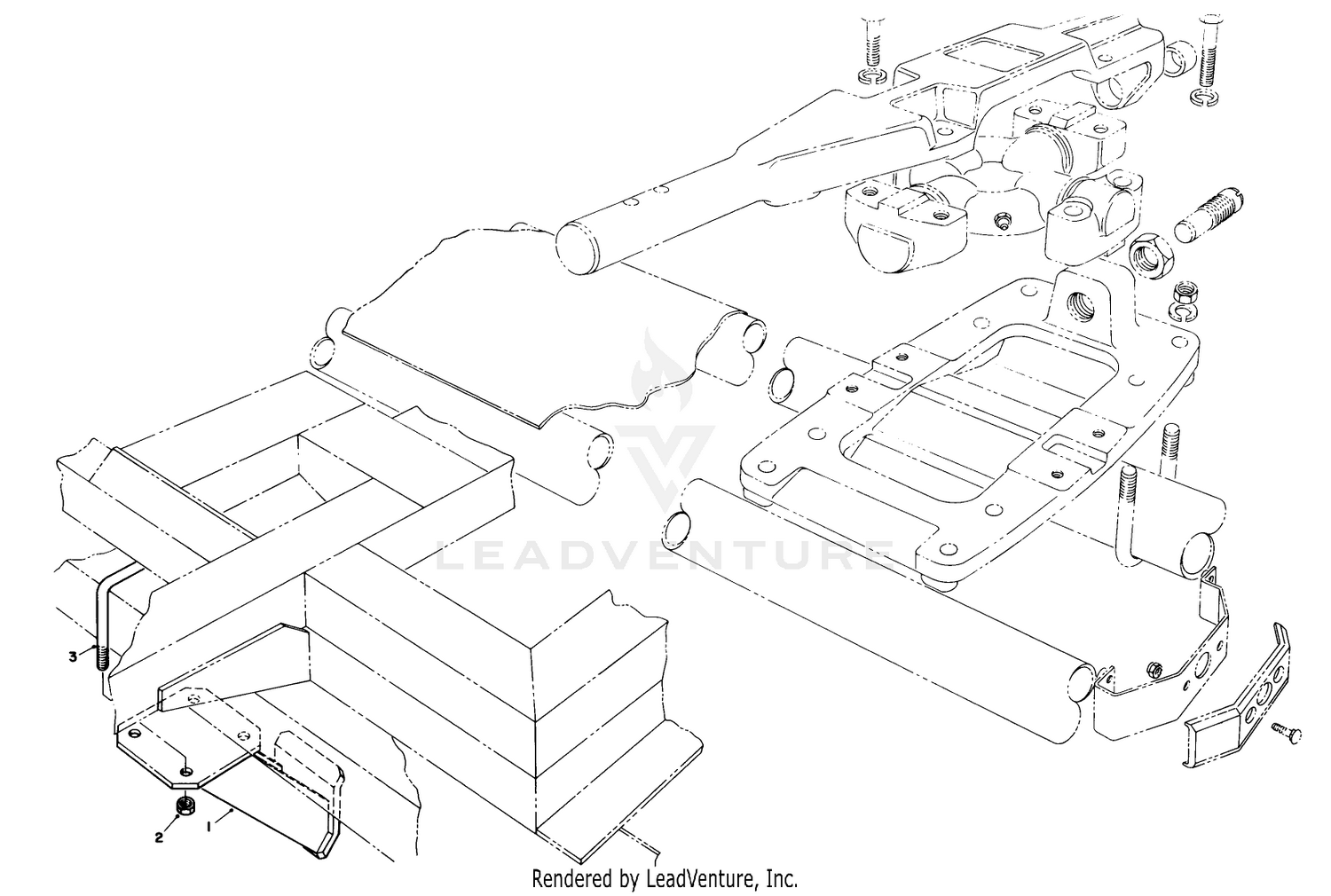 Cutting Unit Flotation Kit Model No. 03760 (cutting Unit No. 1)