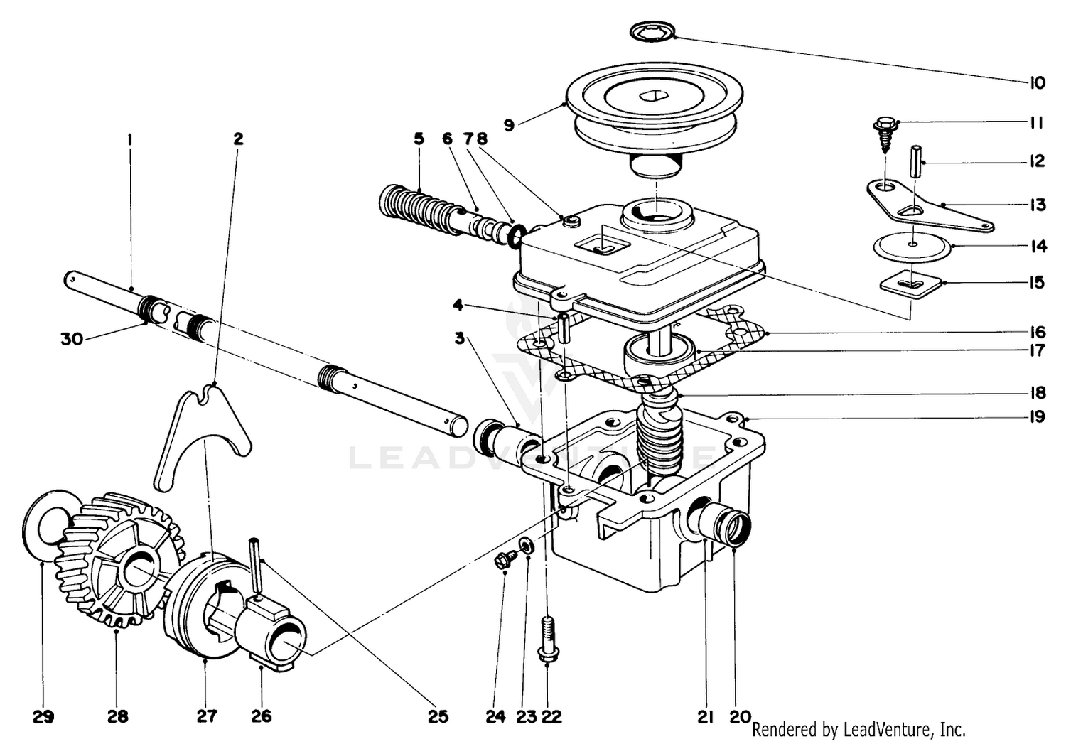Gear Case Assembly