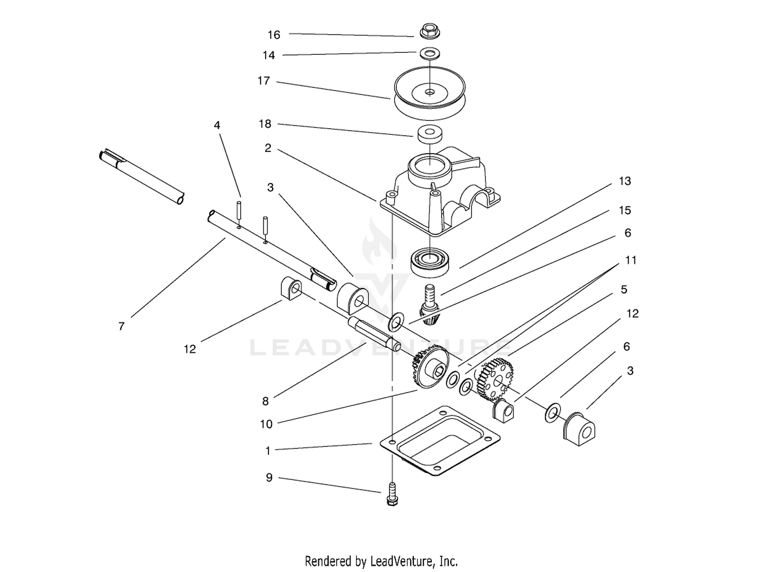Gear Case Assembly