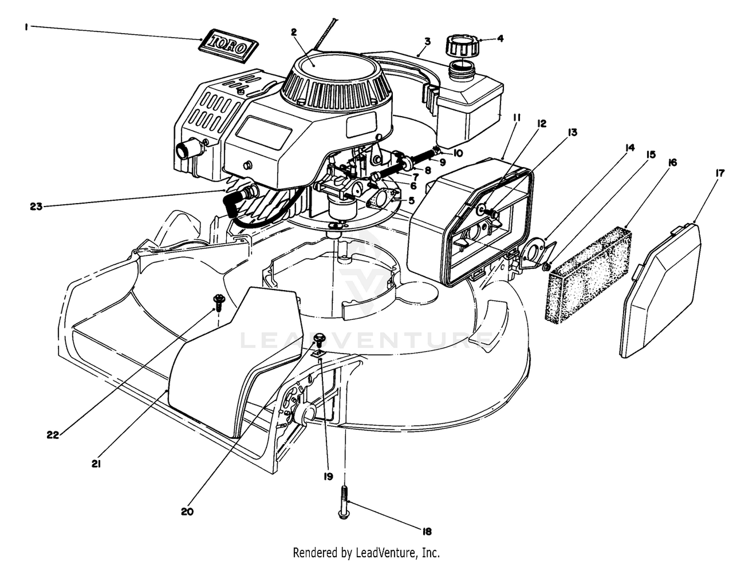 Engine Assembly (model No. 47pg6)