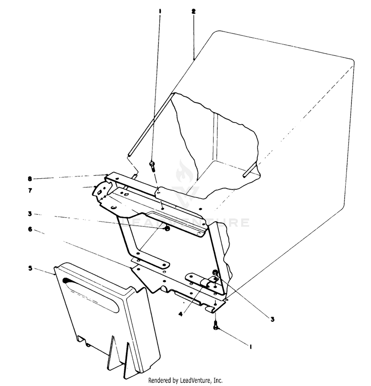 Grass Bag Assembly