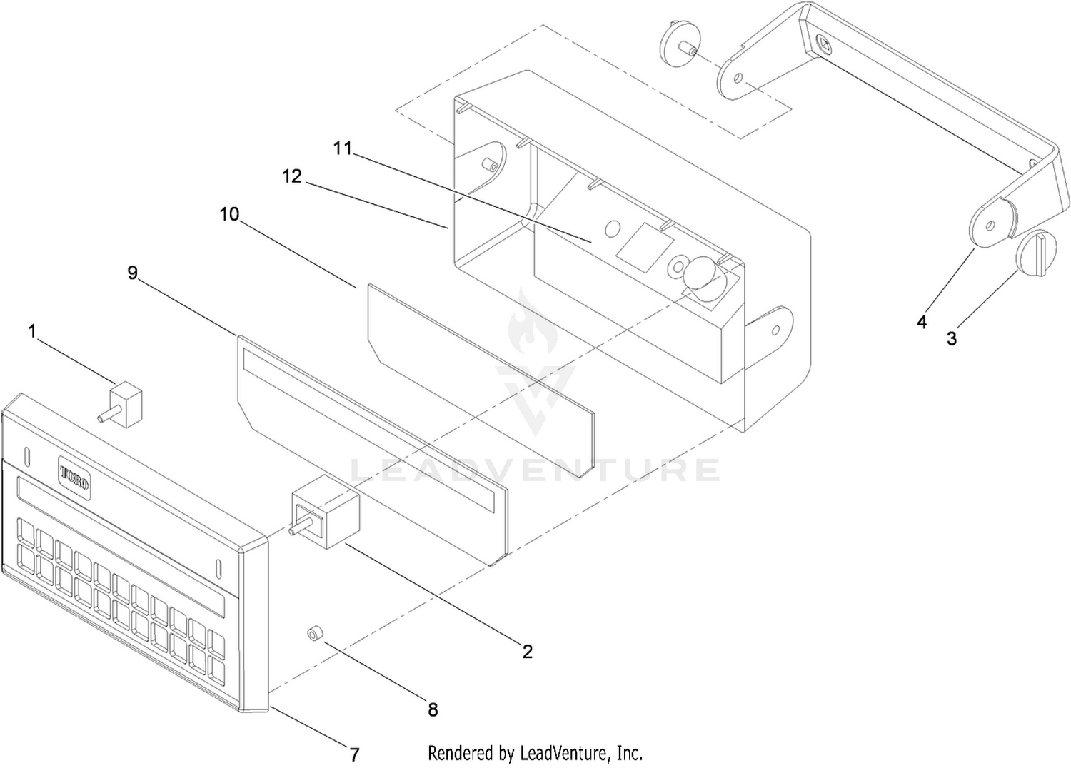 Control Console Assembly No. 104-9086