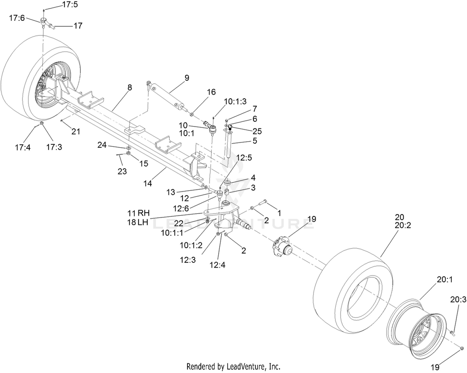 Front Axle Assembly