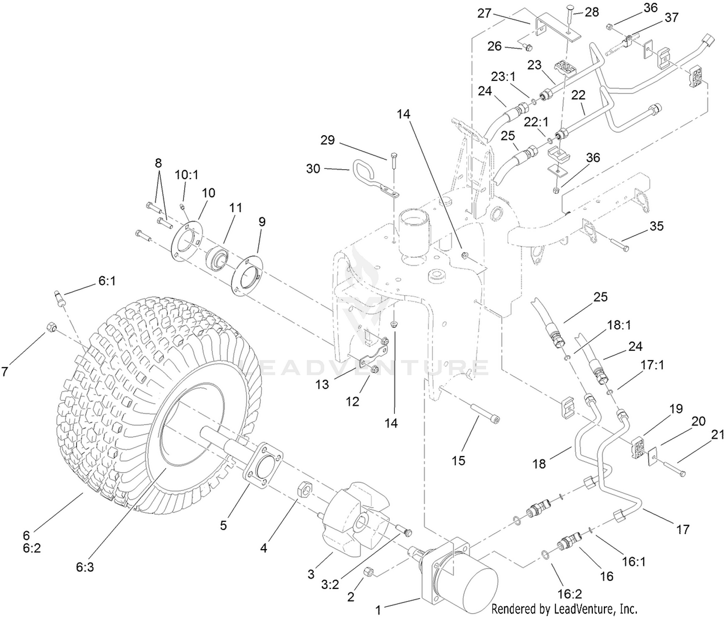 Front Wheel Assembly