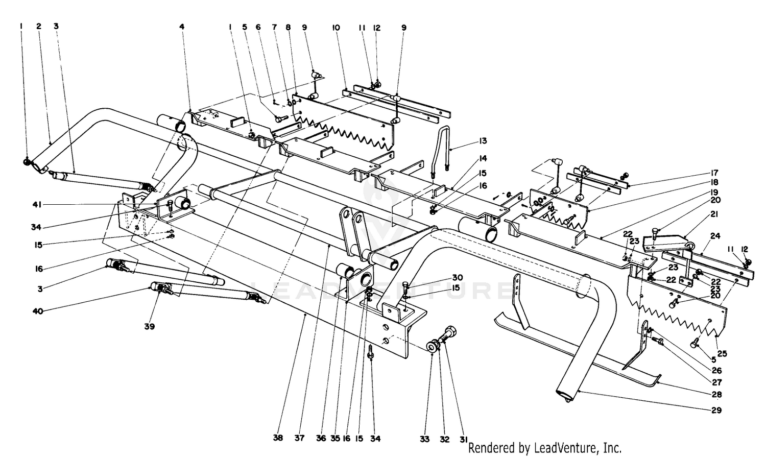 Rake Assembly Model No. 08811 (optional)