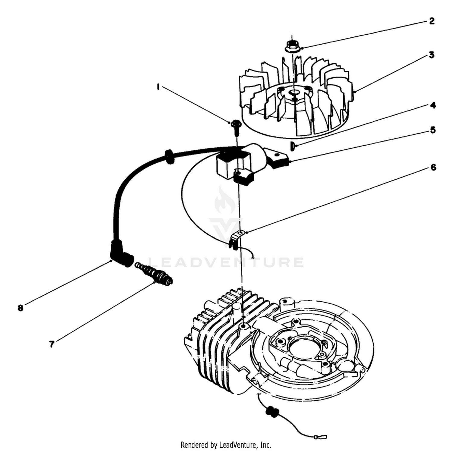 Flywheel  Magneto Assembly