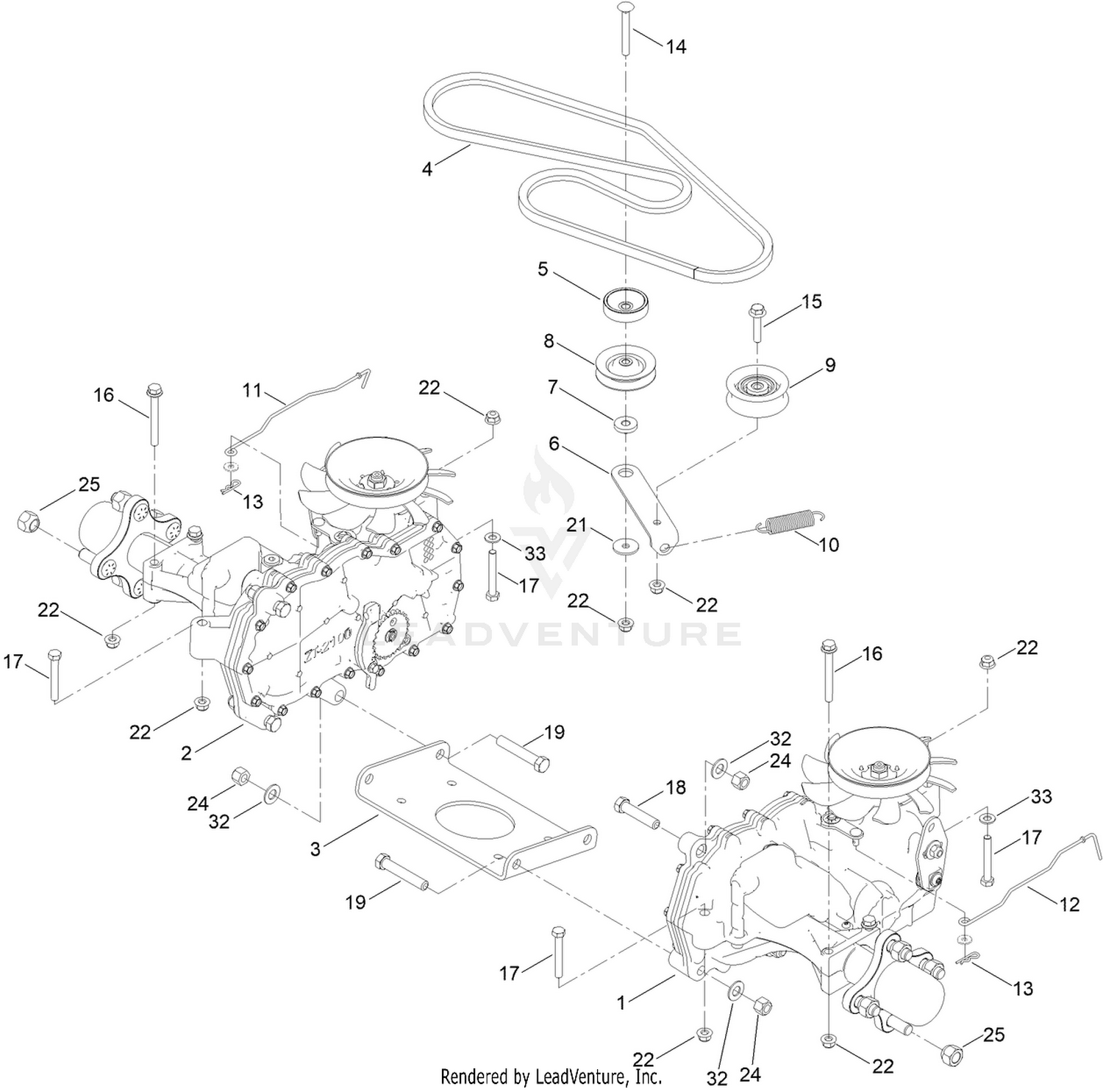 Traction Drive Assembly