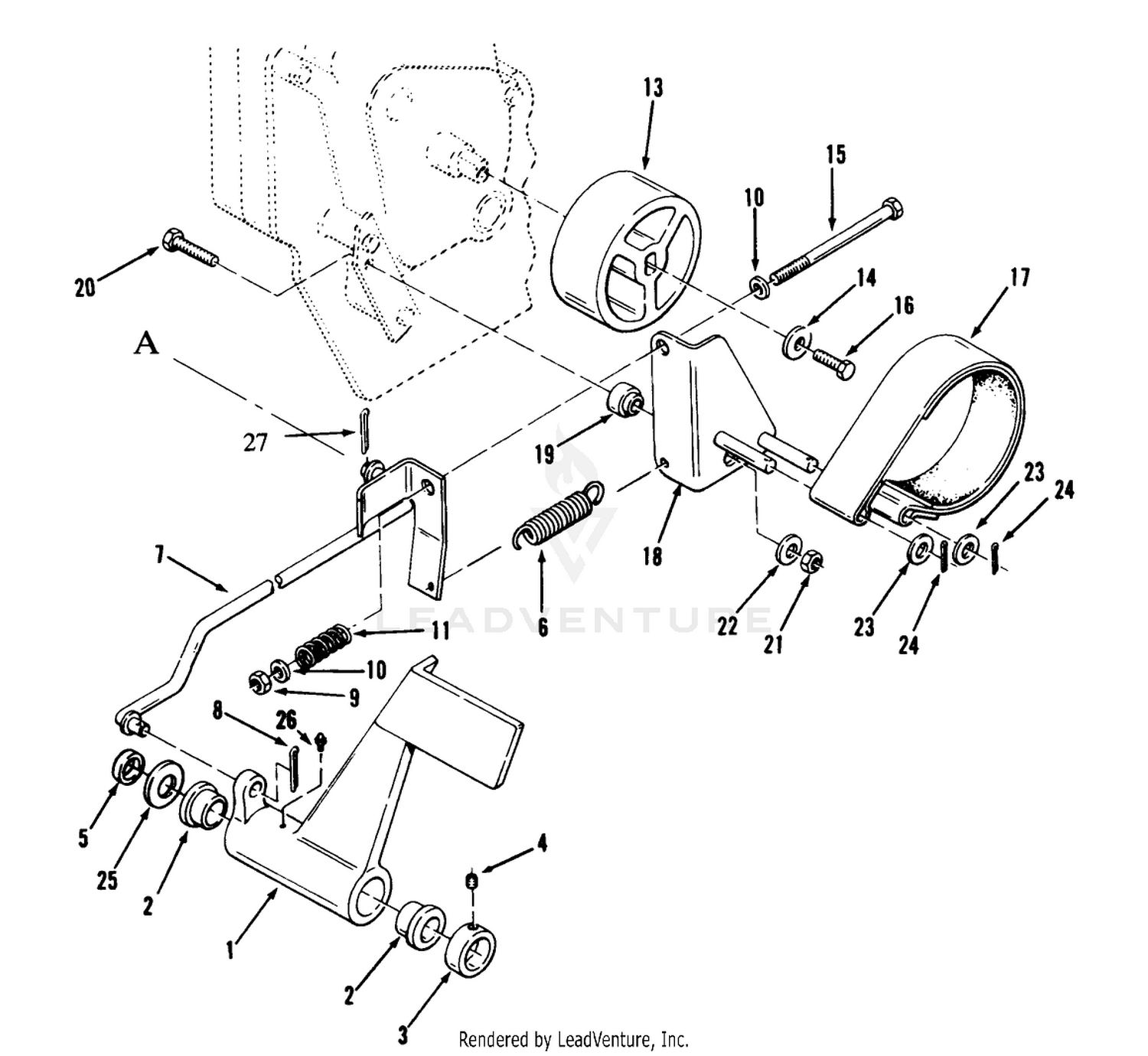 Clutch, Brake And Speed Control Linkage