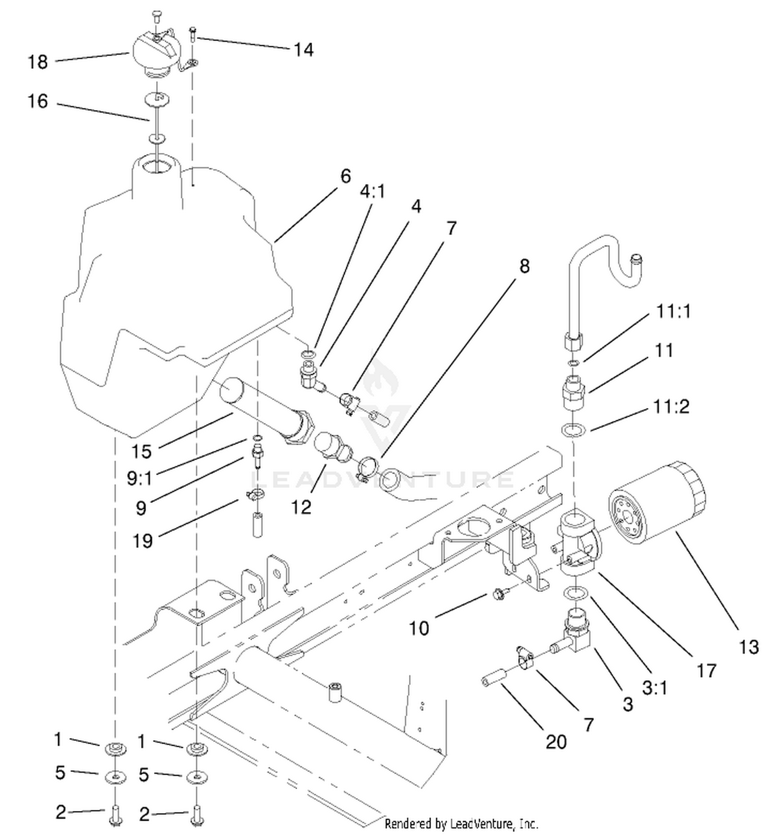 Hydraulic Tank Assembly