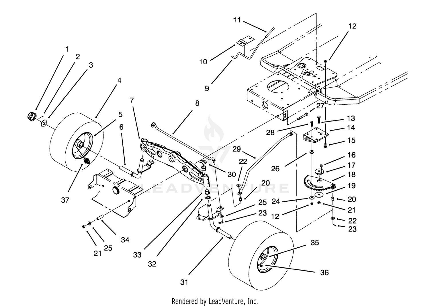 Front Axle Assembly