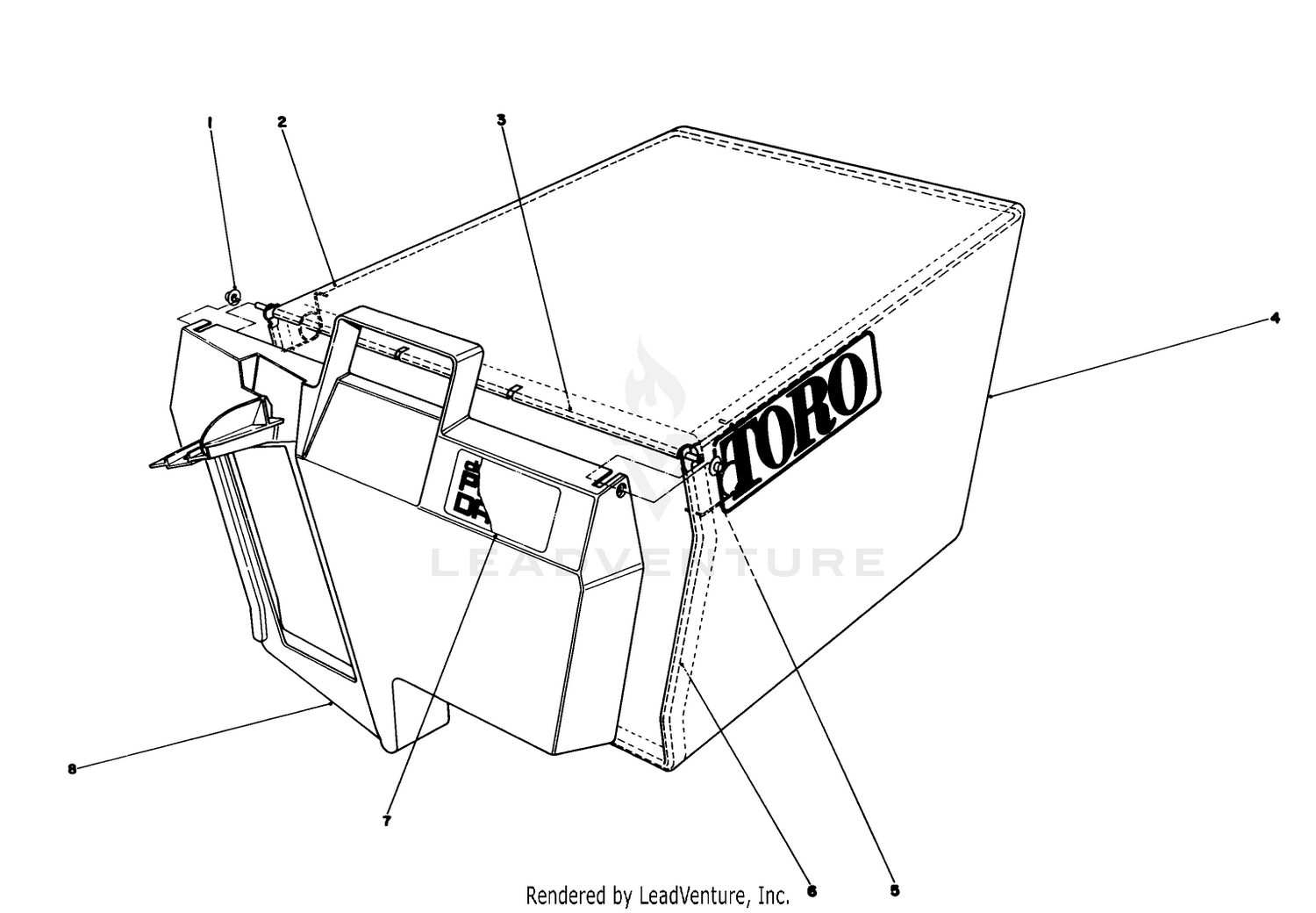 Grass Bag Assembly No. 11-0189