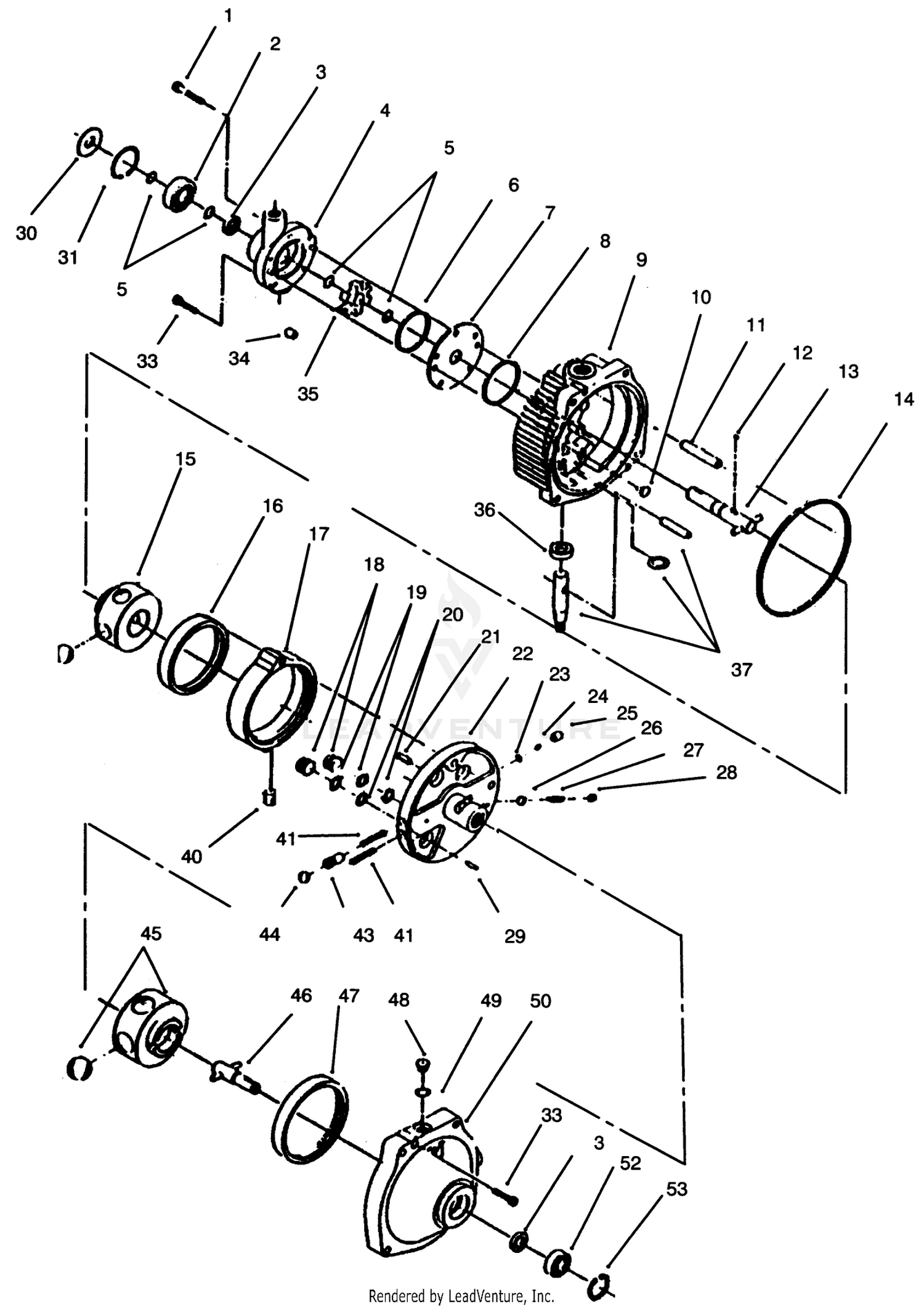 Eaton Hydrostatic Transmission #1100-062