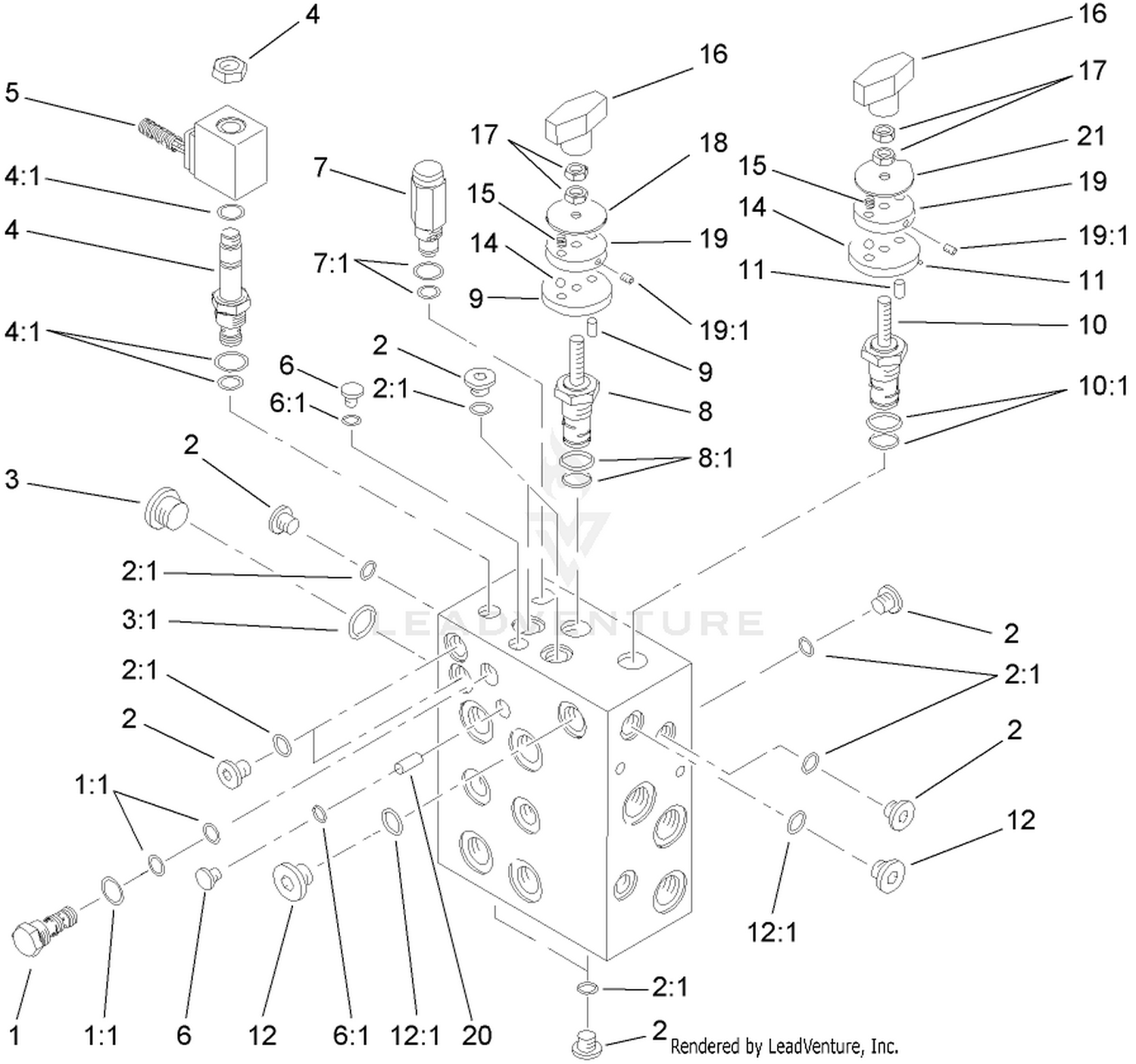 Manifold Block Assembly No. 104-3995