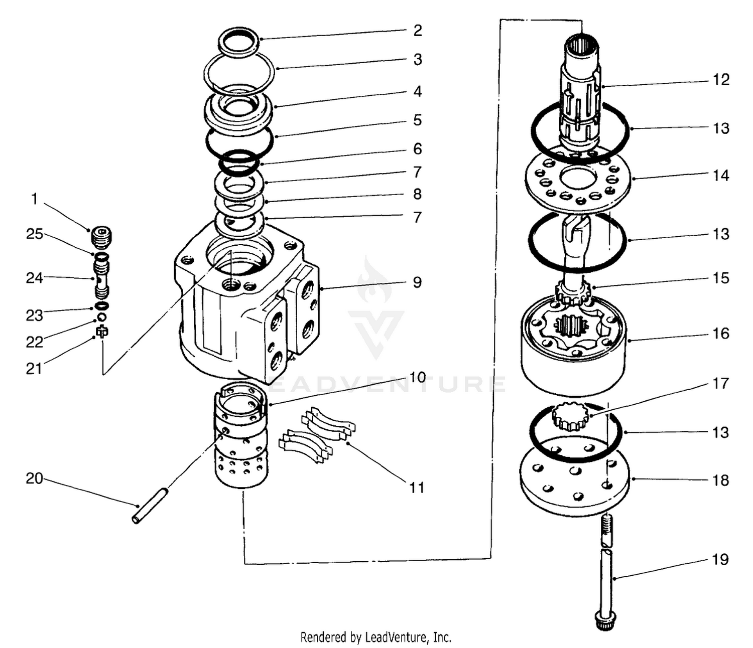 Power Steering Valve No. 92-9729