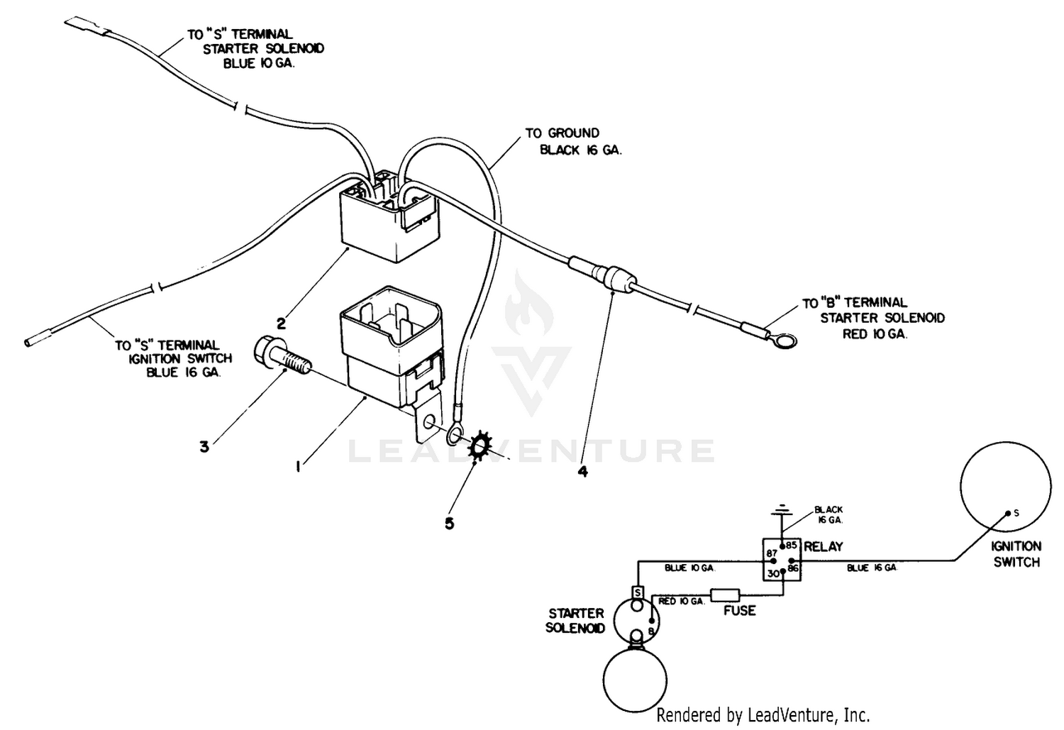 Relay  Wire Assembly