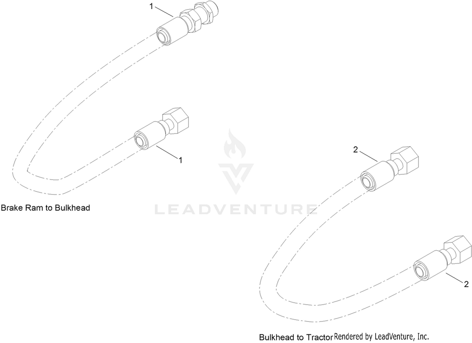 No. 1 Hose Kit Assembly No. 111-4102