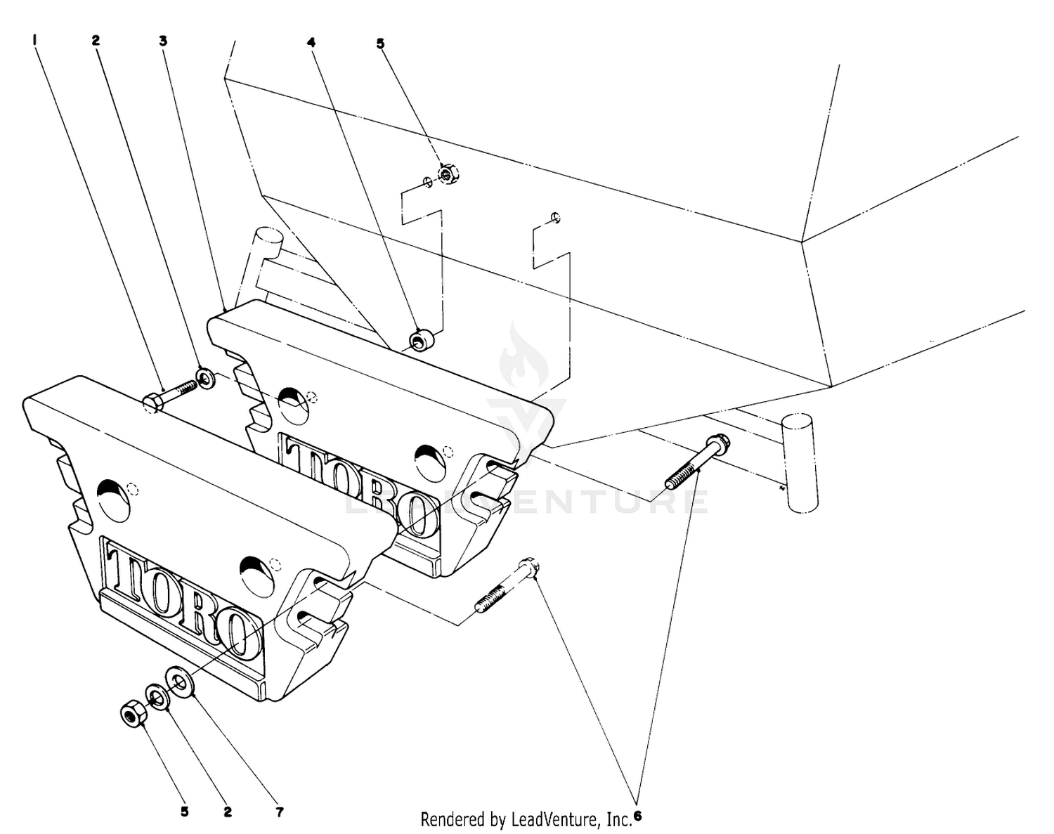 Rear Weight Kit Model No. 24-5780 (optional)