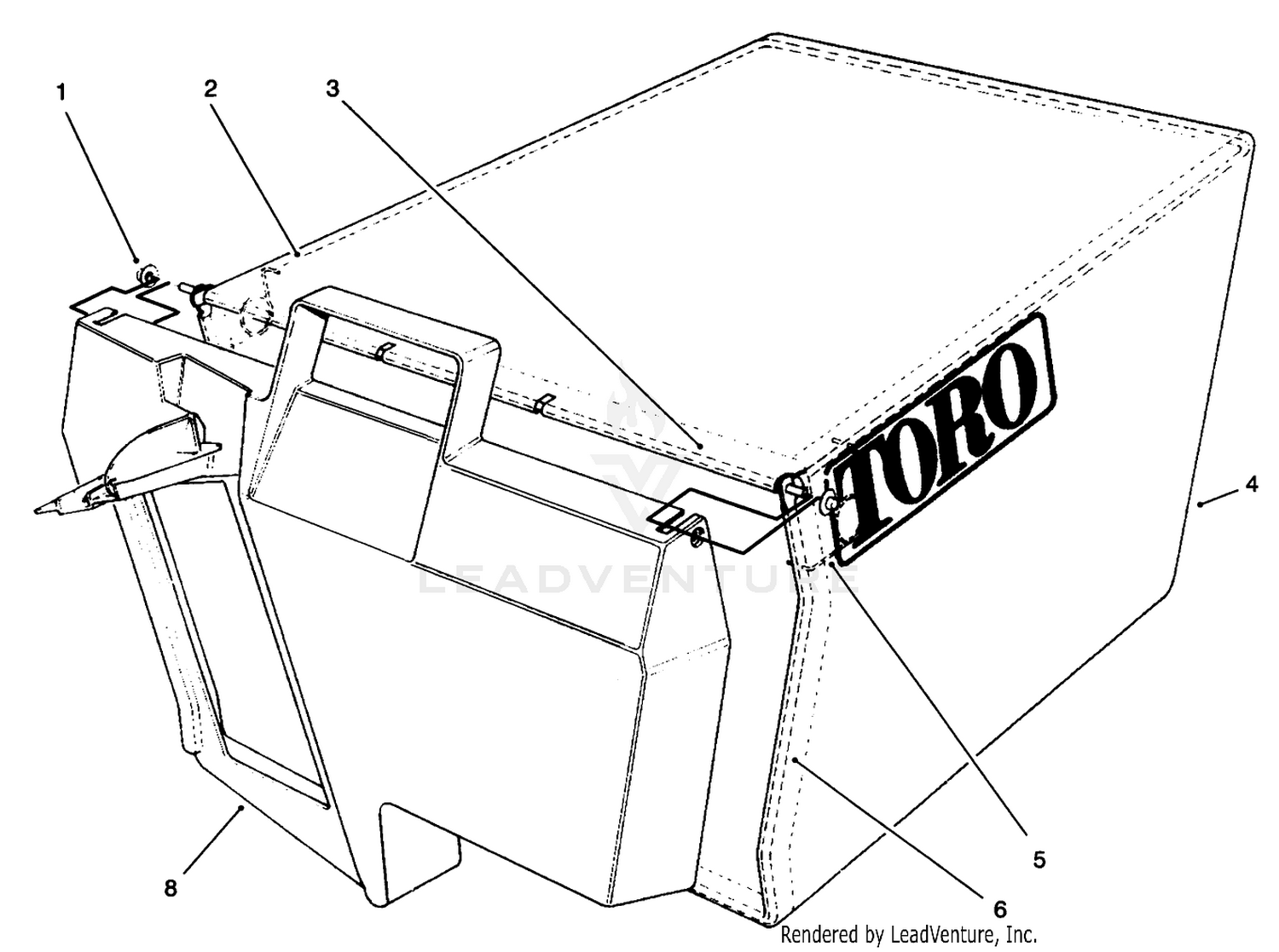 Grass Bag Assembly
