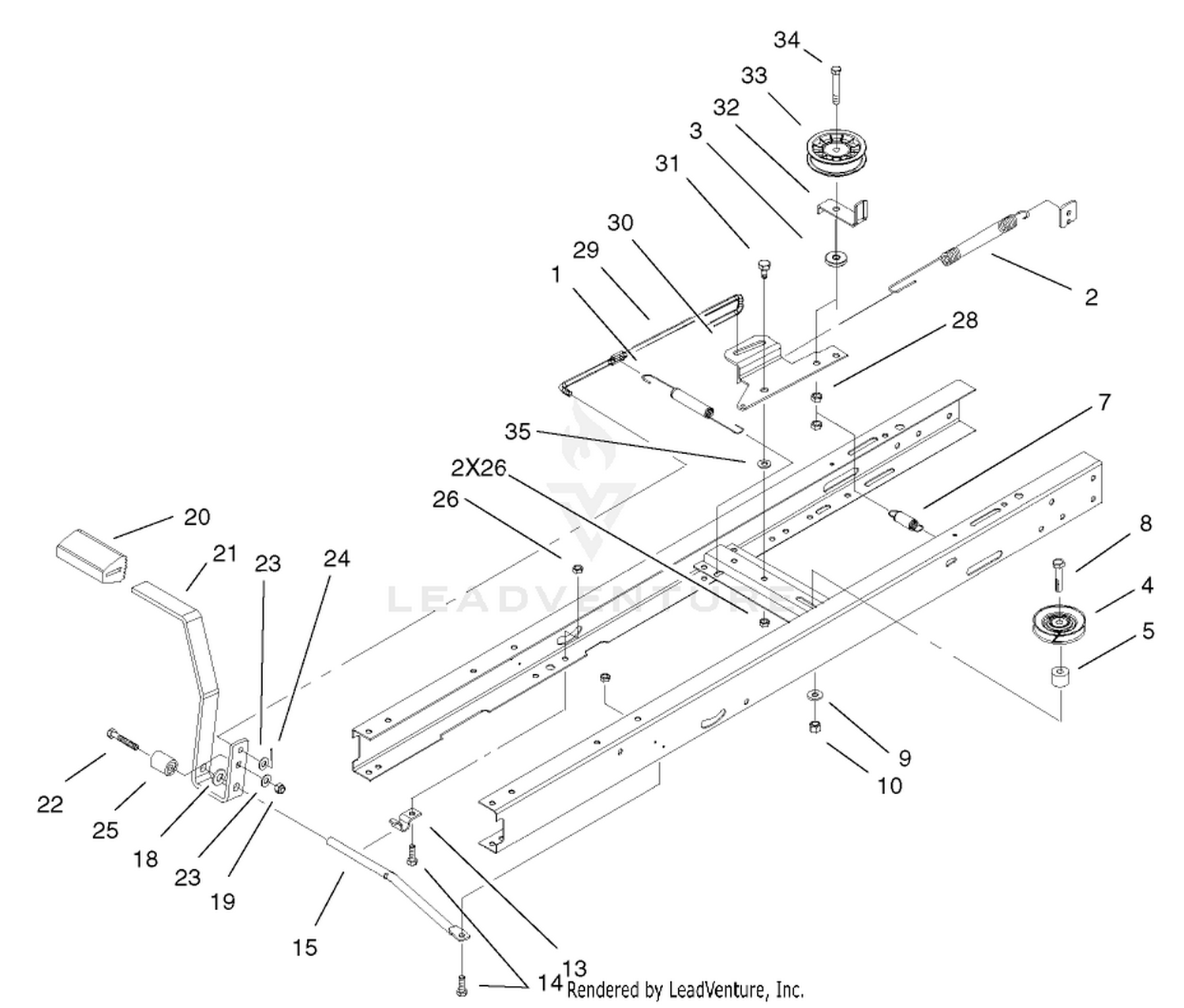 Traction Brake Assembly