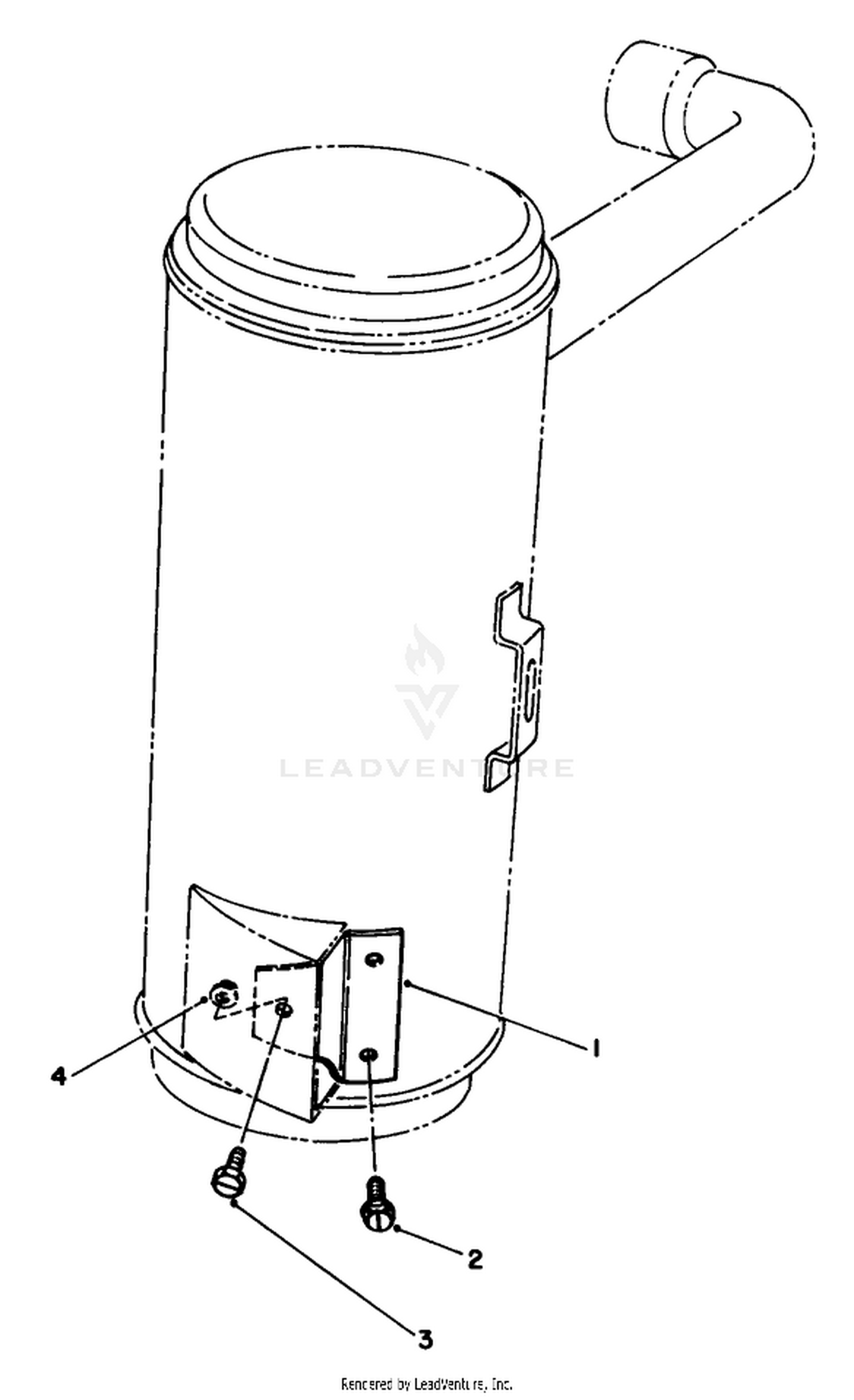 Exhaust Deflector Kit
