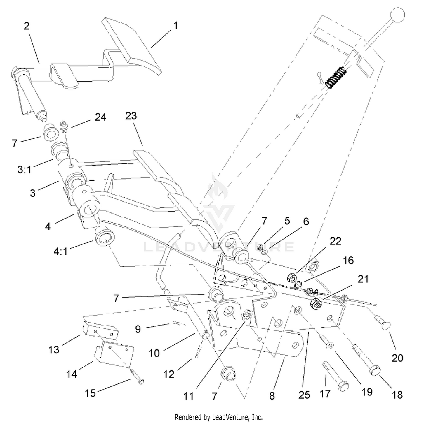 Brake Pedal Assembly