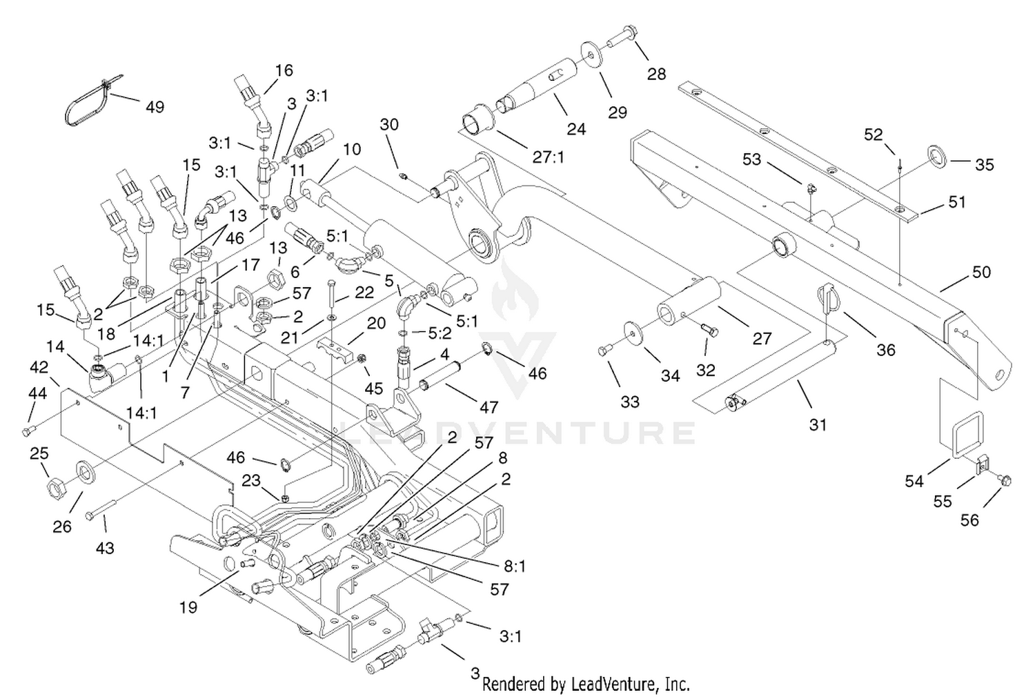 Rear Liftarm Assembly